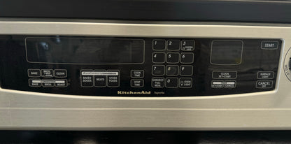 KitchenAid 30" Freestanding Glass Top Range - YKERC508LS0