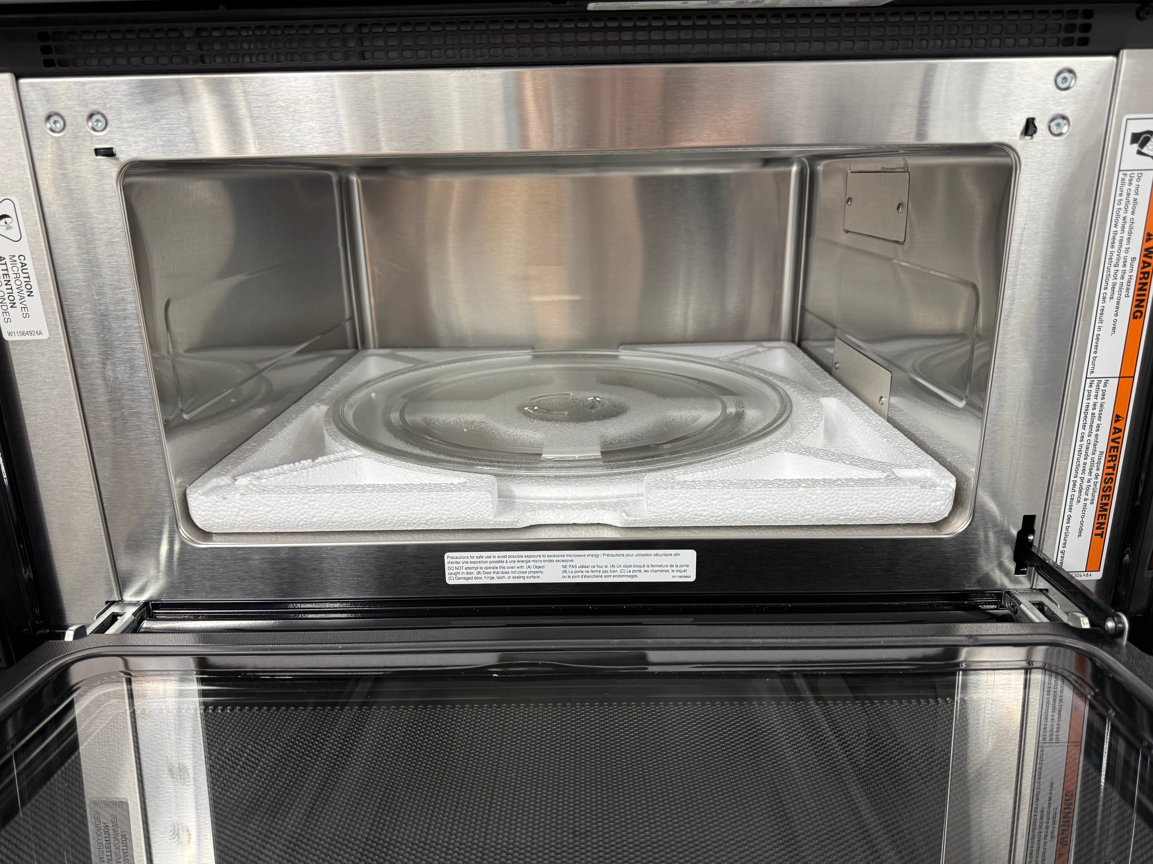 OPEN-BOX - Whirlpool 27” Microwave Wall Oven Combo - WOEC5027LZ