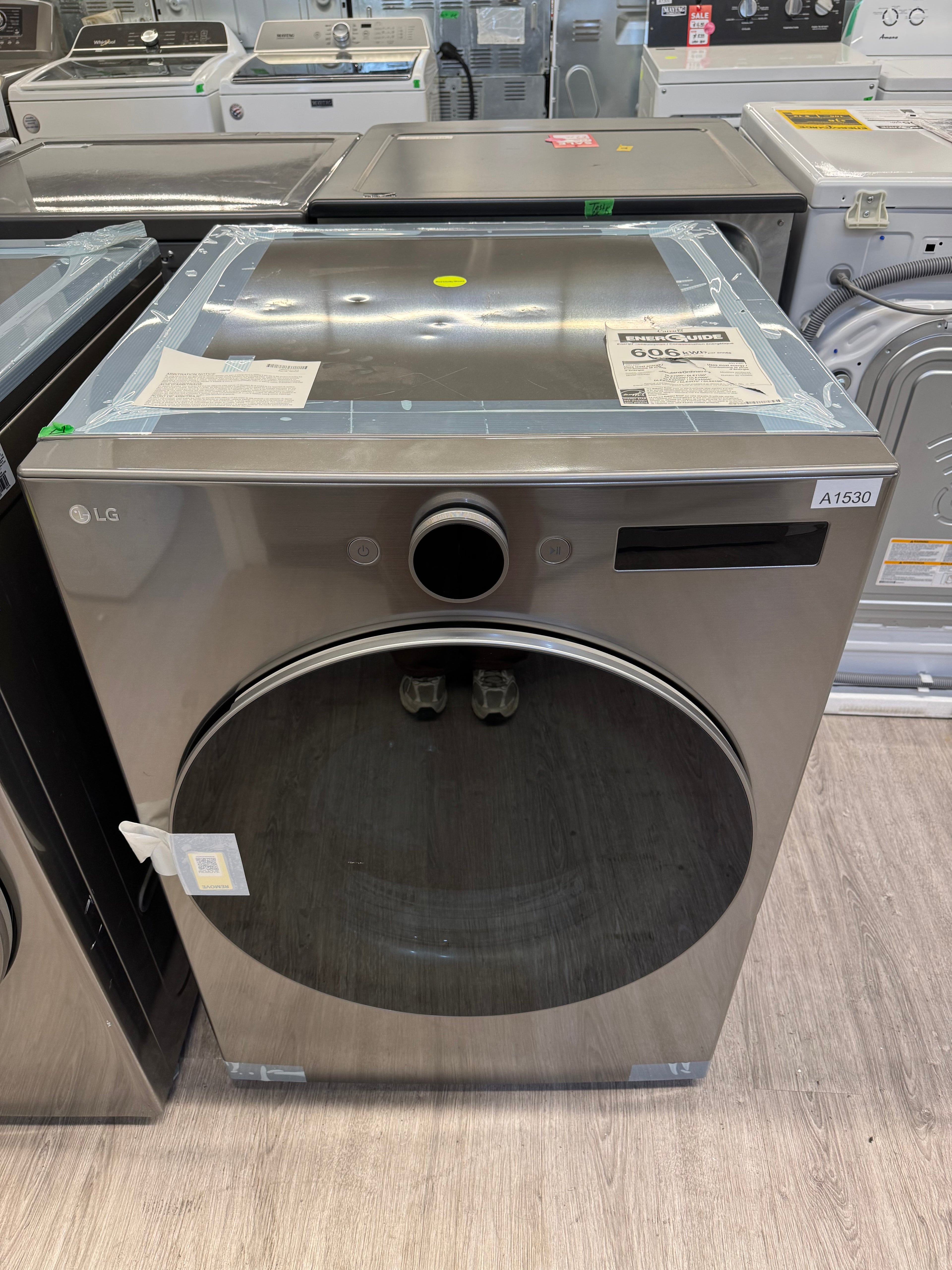 OPEN BOX - LG 27” Front Load Dryer - DLEX5500V