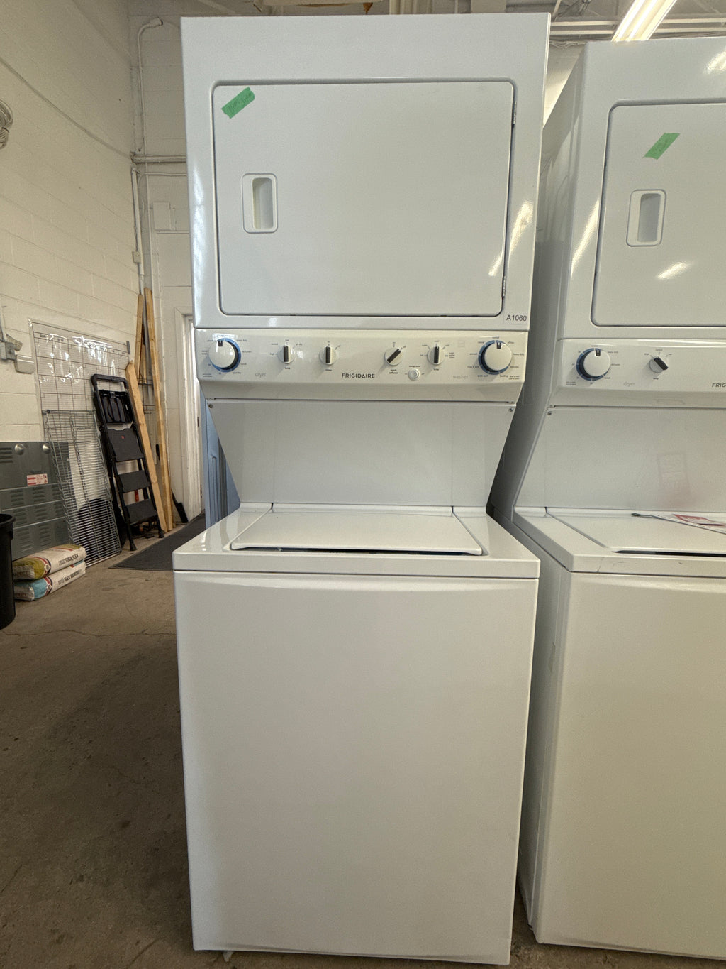 Frigidaire 27” Laundry Center-FFLE40C3QW0