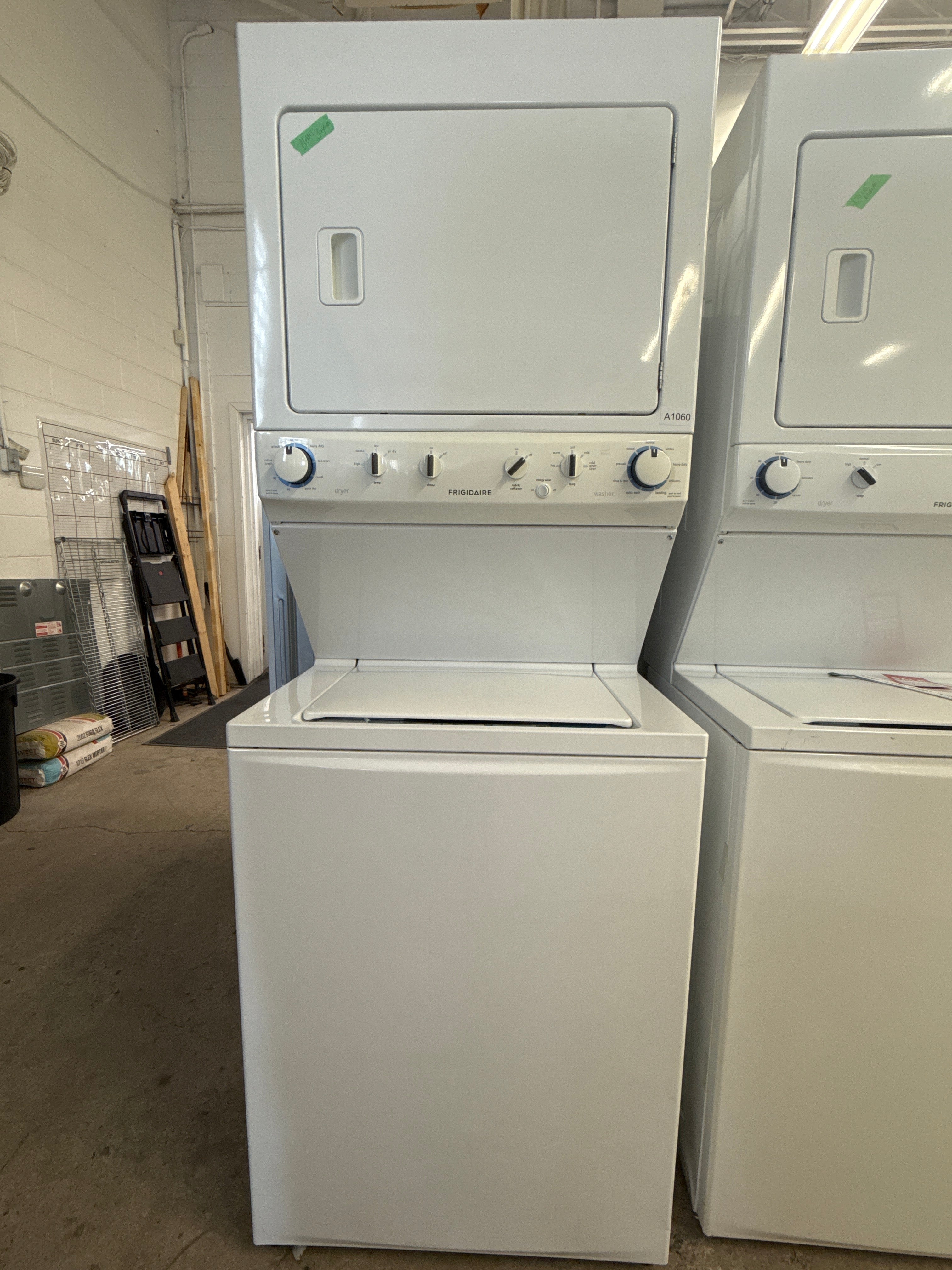 Frigidaire 27” Laundry Center-FFLE40C3QW0