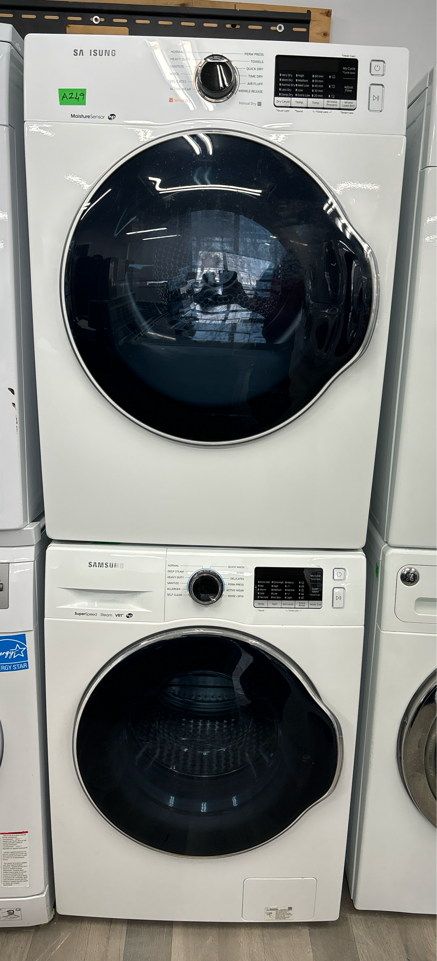 Samsung 24 Inch Front Load Washer and Dreyer