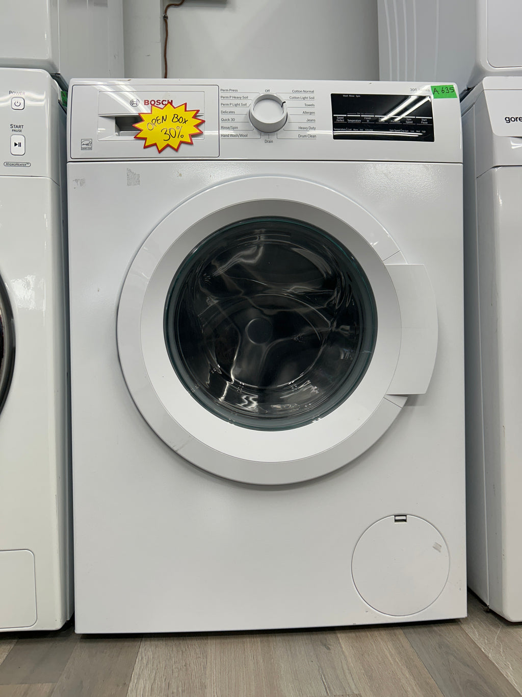 OPEN BOX- Bosch 24” Front Load Washer - WGA12400UC