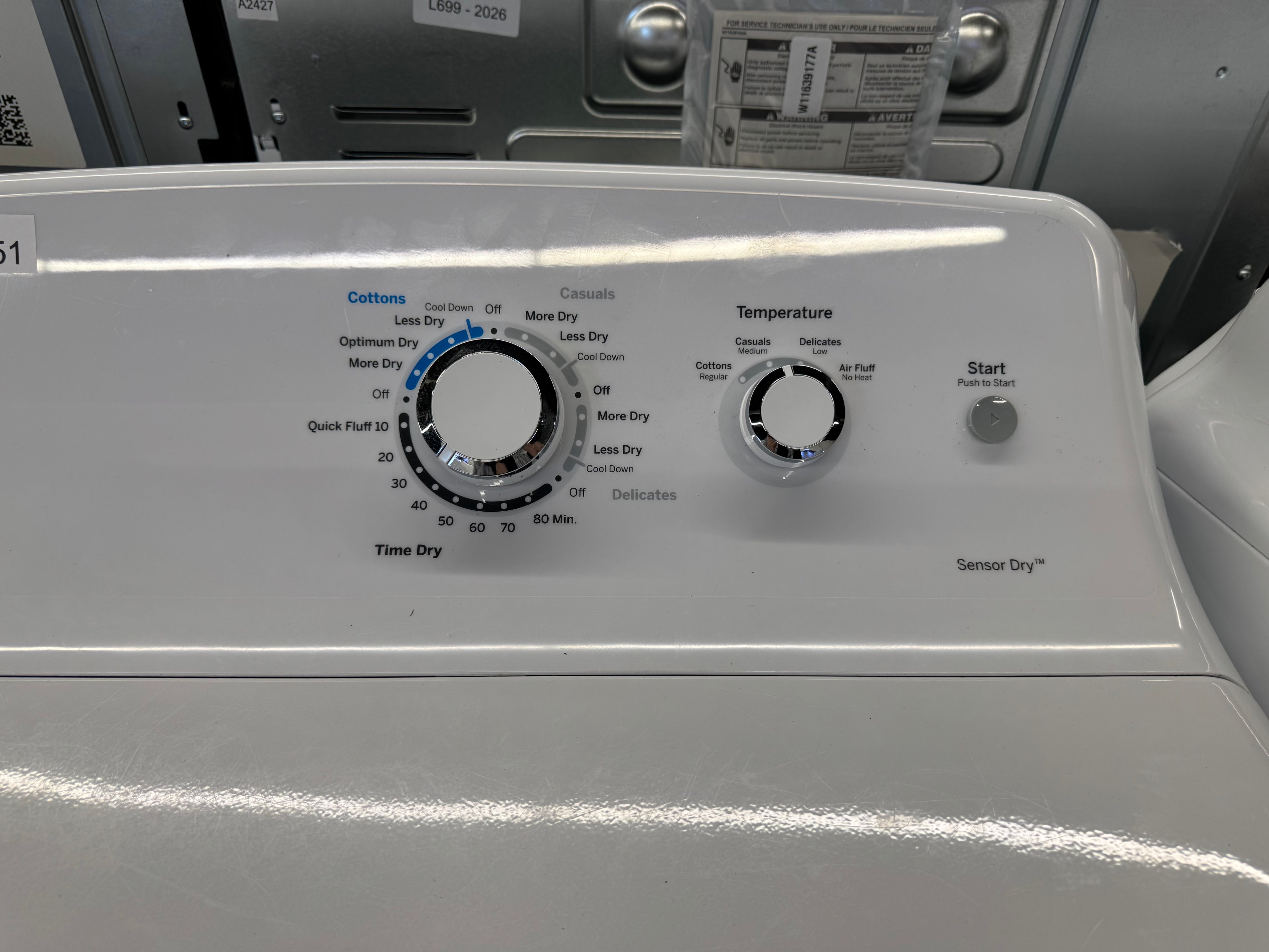 GE 27” Front Load Dryer - GTD40EBMK0WW