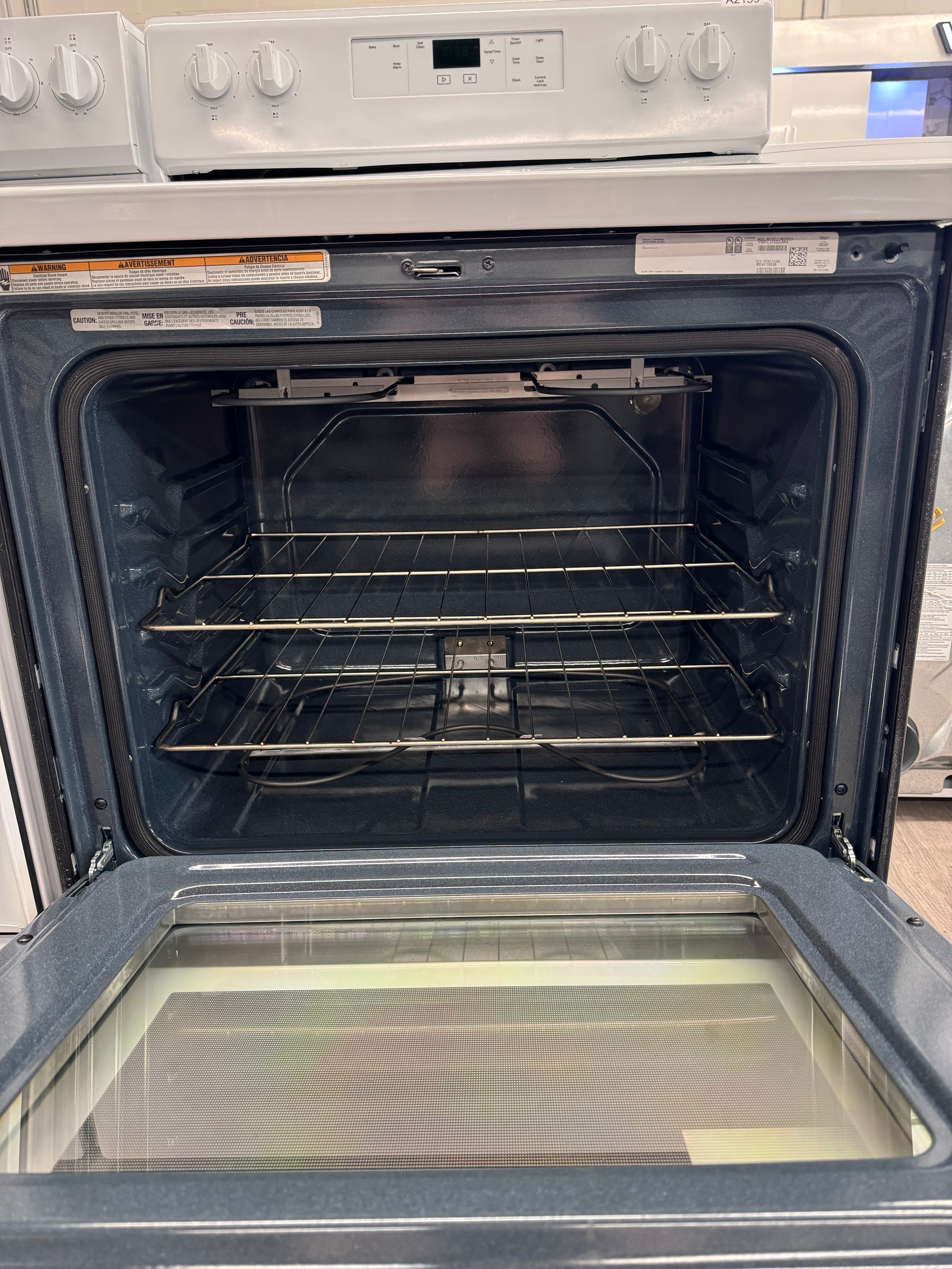 OPEN BOX - Whirlpool 30” Freestanding Coil Top Range - YWFC315S0JW4