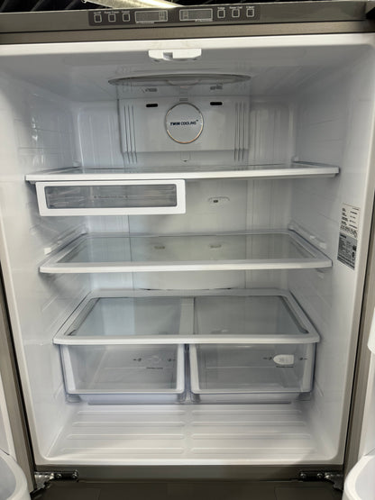 Samsung 33" French Door Fridge With Ice Maker - RF18HFENBSR