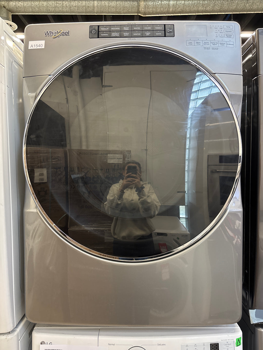 WHIRLPOOL 27” Front Load Dryer - YWED6620HC2