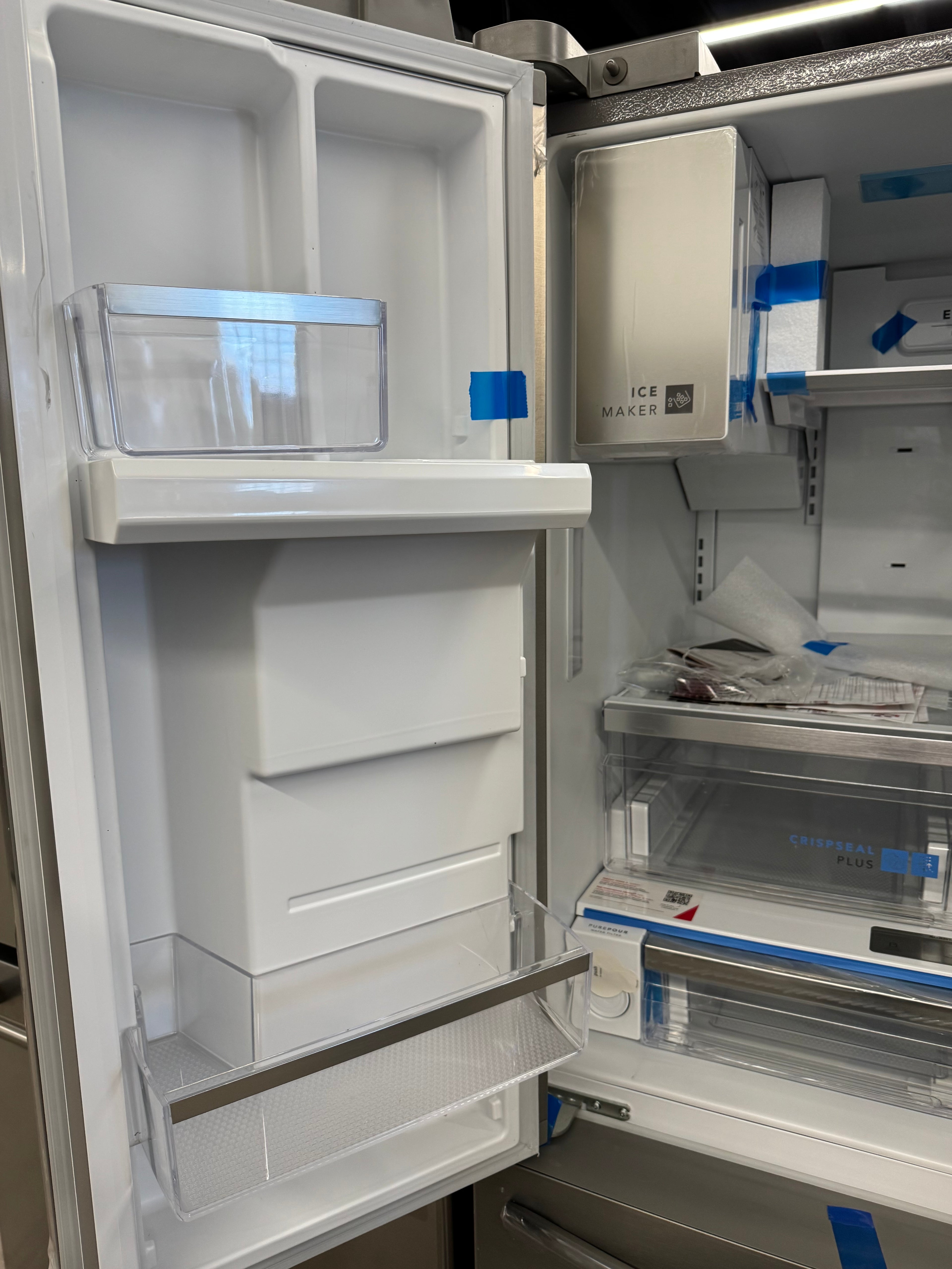 OPEN BOX - Frigidaire Gallery 36” French Door Refrigerator with Water & Ice Dispenser - GRFS2853AFB