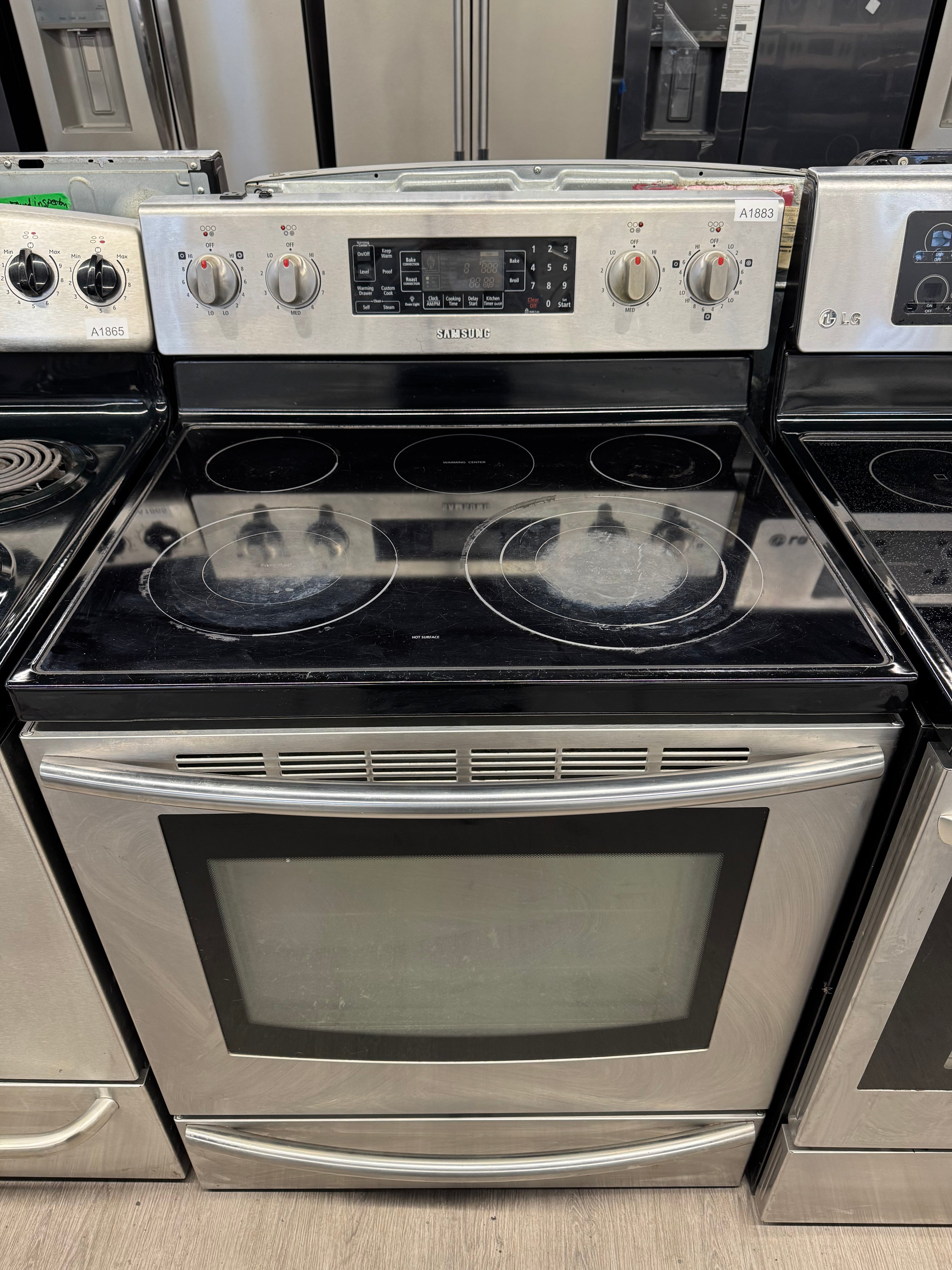 Samsung 30” Glass Top Range - FE-R700WX