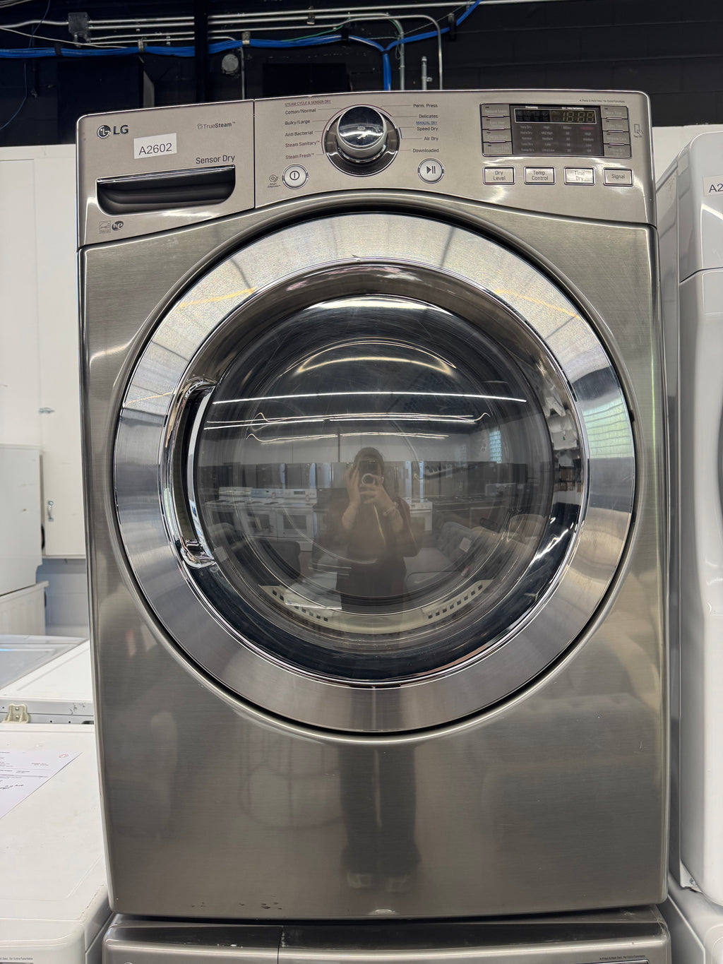 LG 27” Front Load Steam Washer & Dryer Set – WM3370HVA & DLEX3370V