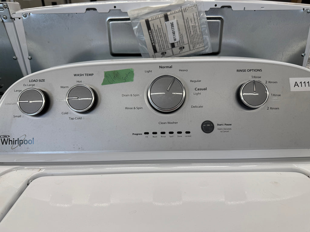 Whirlpool Laundry Set - WTW4800BQ1 & YWED49STBW0