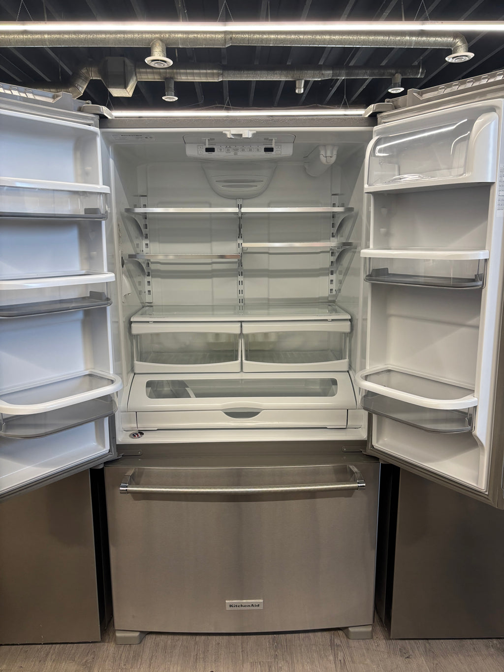 KitchenAid 36” Counter-Depth French Door Refrigerator - KRFC300ESS01