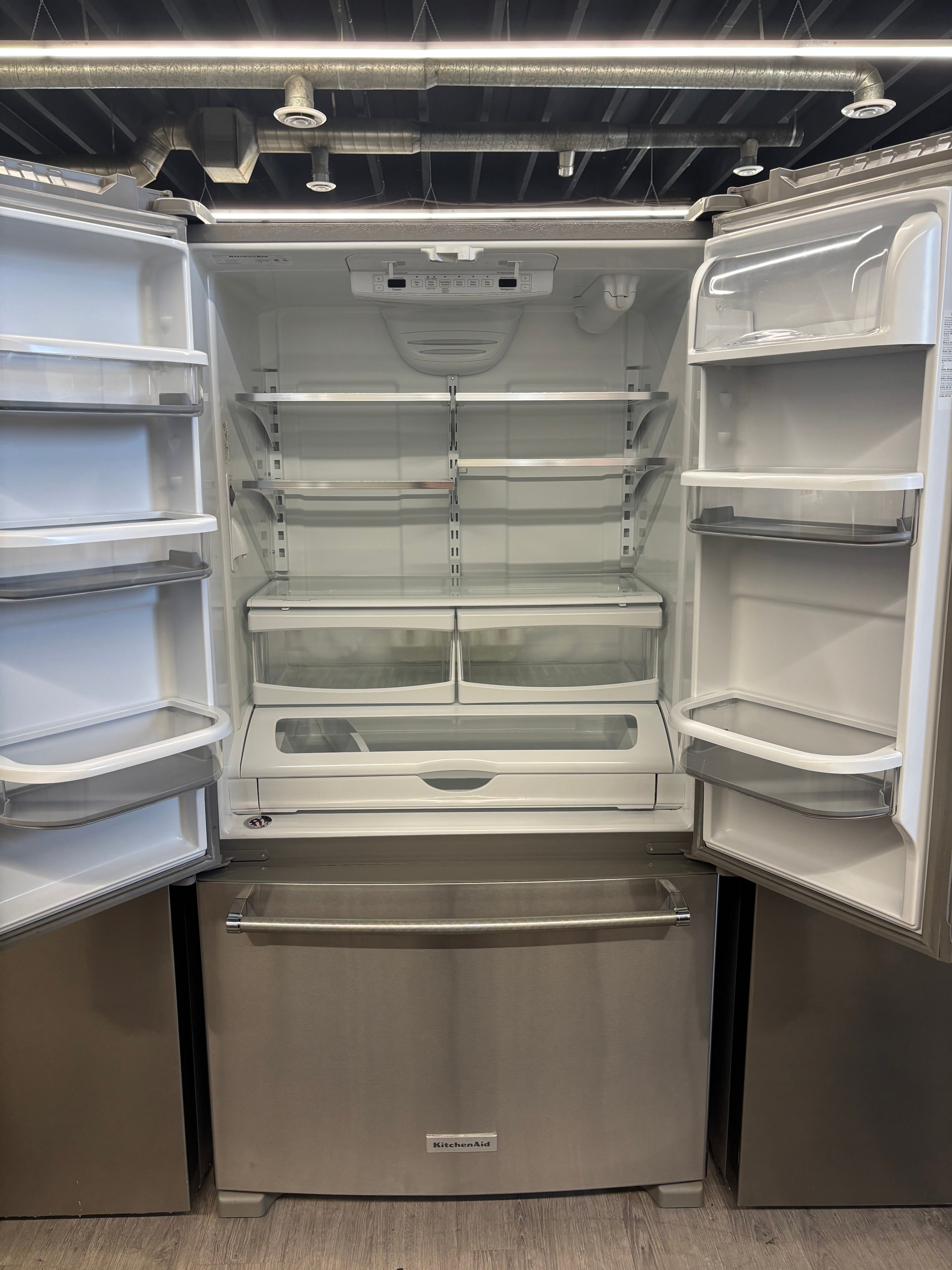 KitchenAid 36” Counter-Depth French Door Refrigerator - KRFC300ESS01