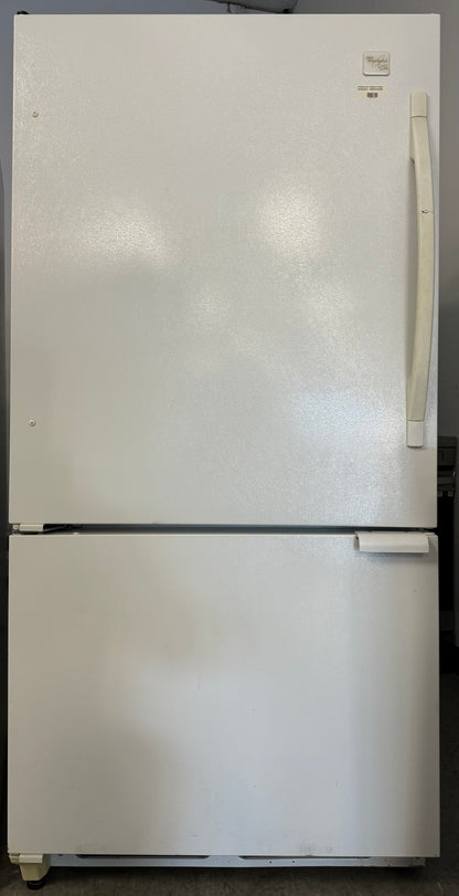 WHIRLPOOL 33” BOTTOM FREEZER FRIDGE - GB2SHKXKQ00