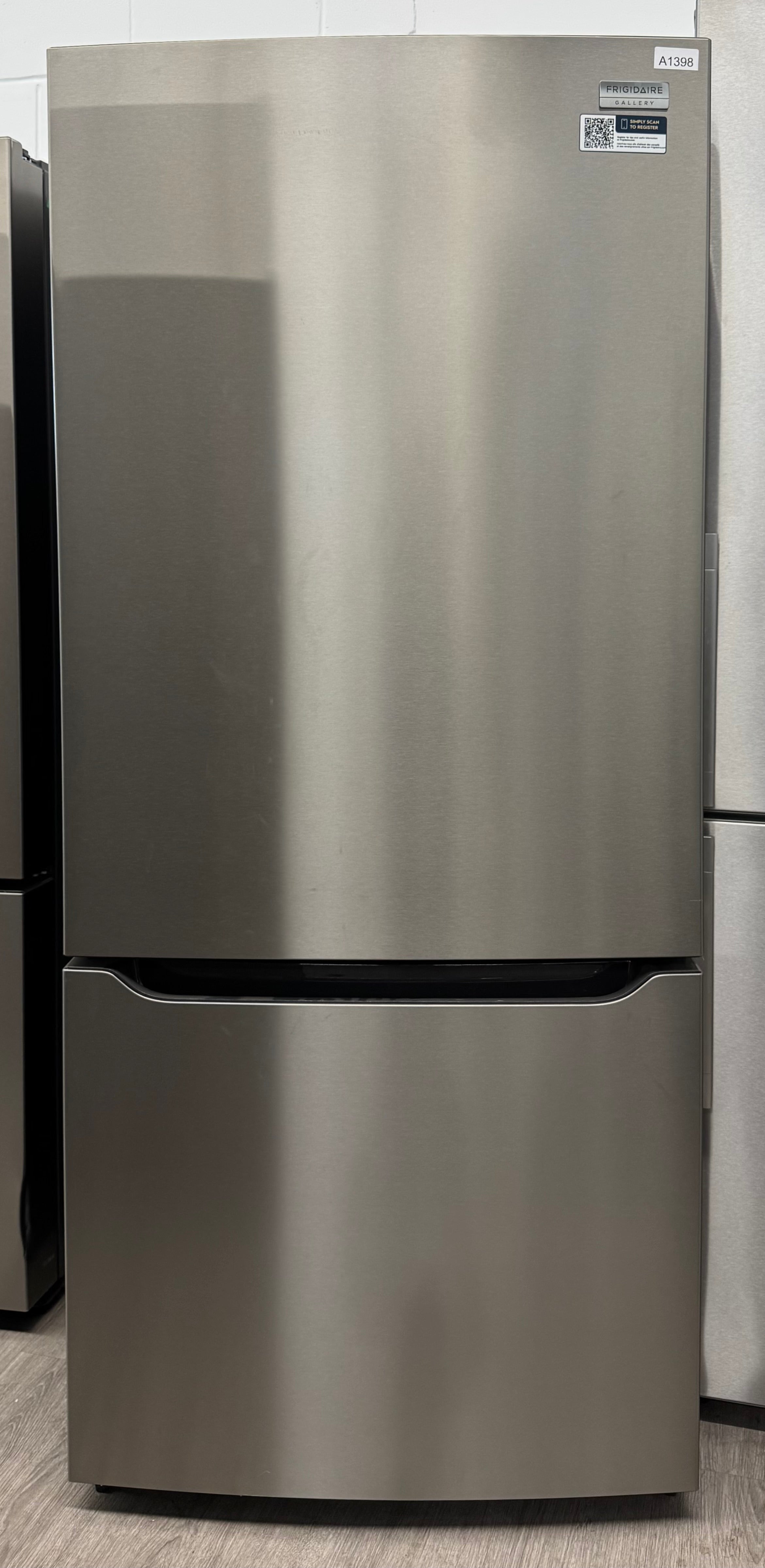 OPEN BOX - Frigidaire Gallery 30” Bottom Freezer Refrigerator - GRBN2012AF
