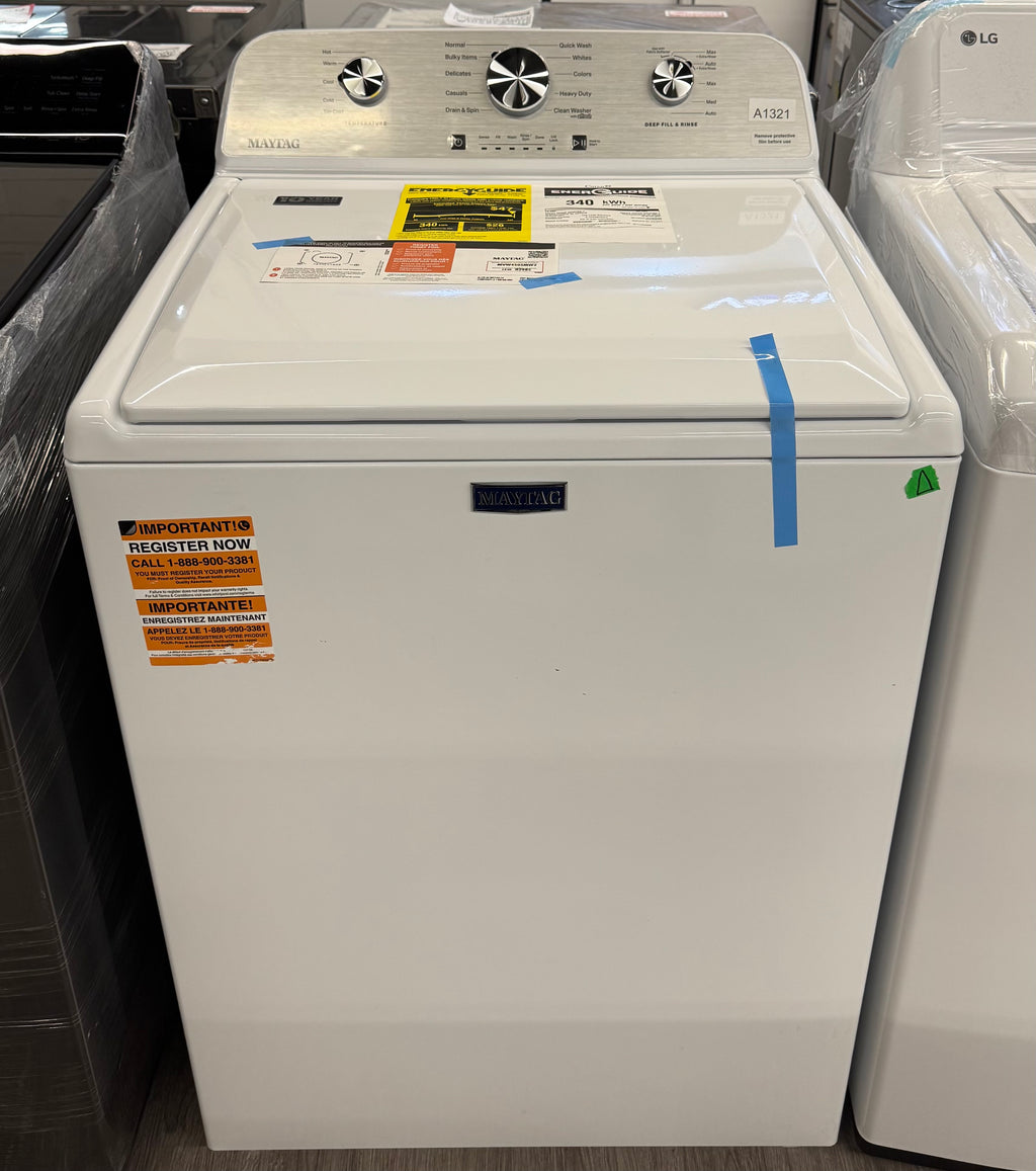 OPEN BOX - Maytag 27” Top Load Washer - MVW4505MW2
