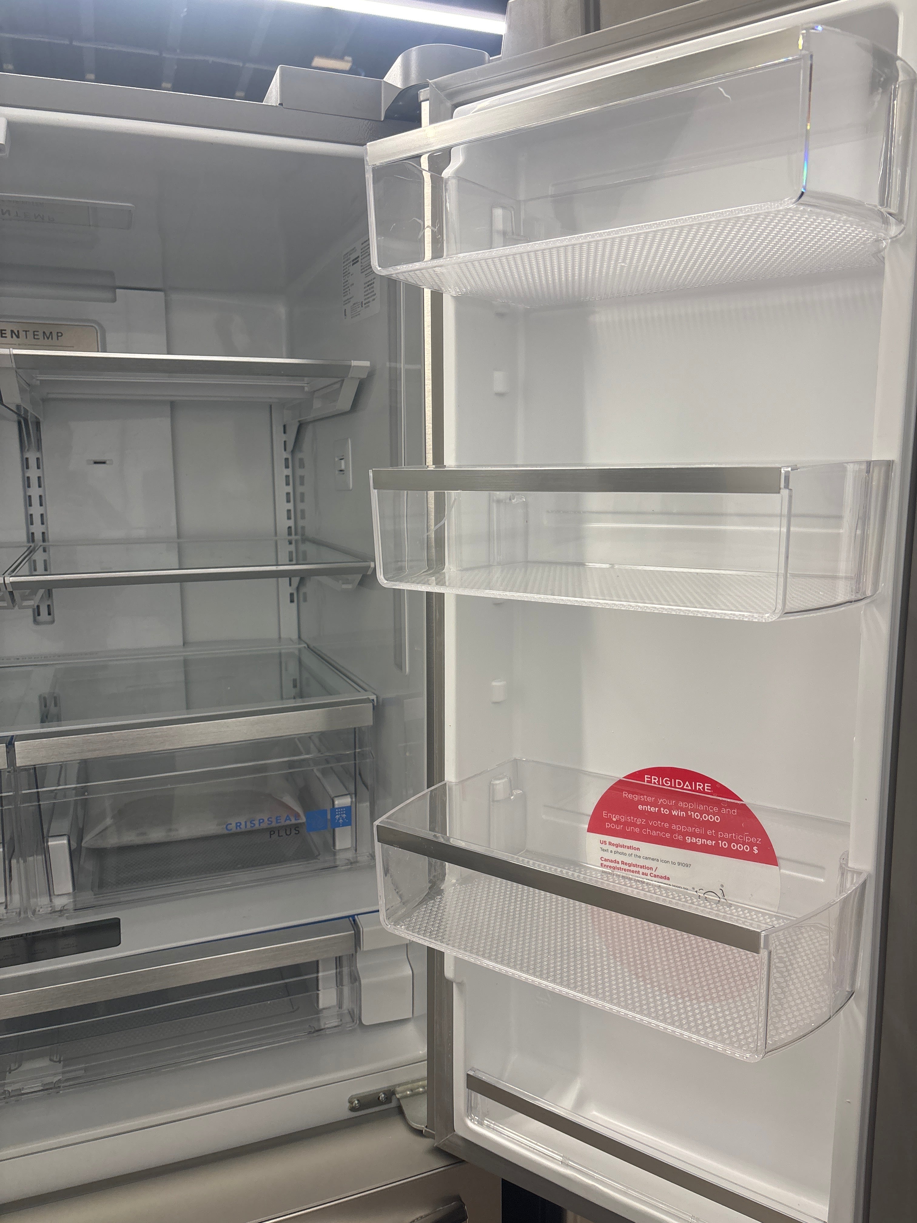 OPEN BOX - Frigidaire Gallery 36” French boor refrigerator with water & ice dispenser- GRFS2853AF6