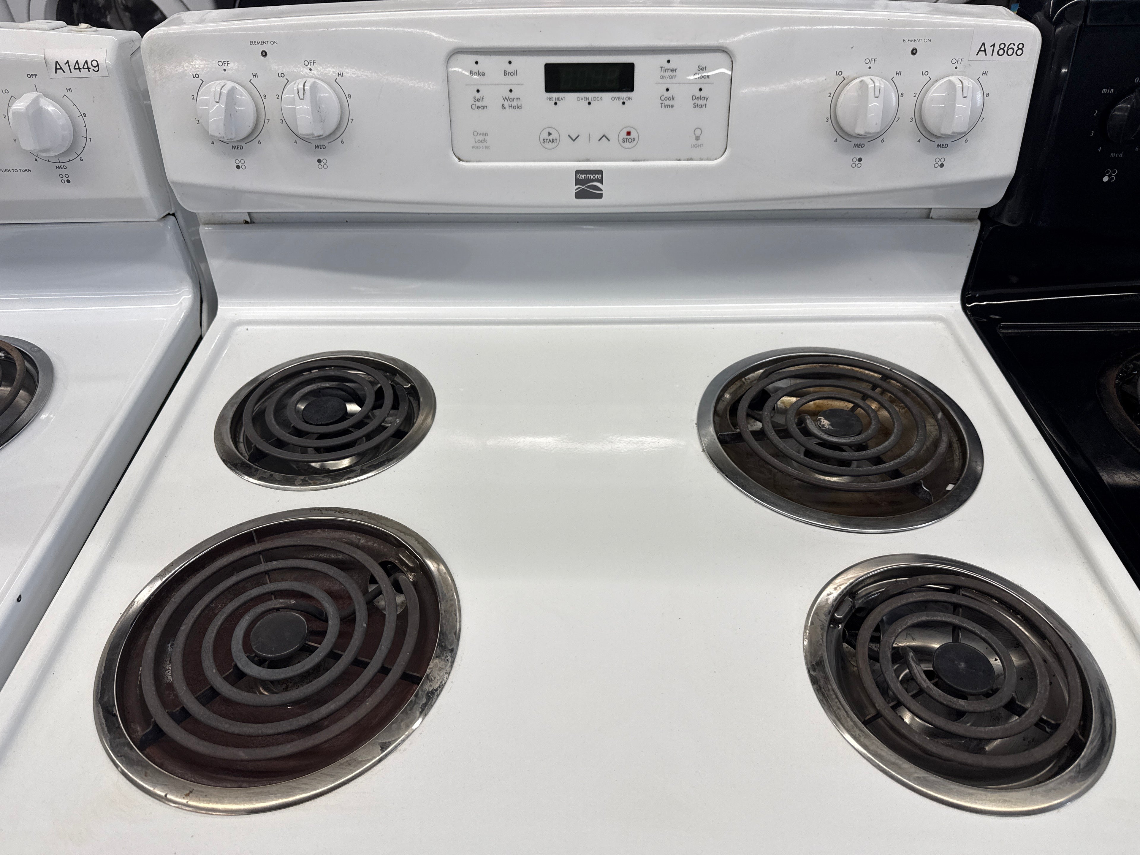 Kenmore 30" Freestanding Coil Top Range - 970C503220