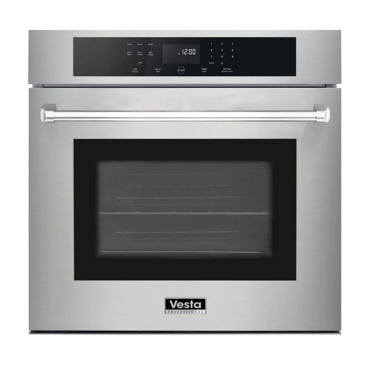 NEW - Vesta Montana 30” Electric Built-In Wall Oven Silver (VWO-MONTANA-30SS)