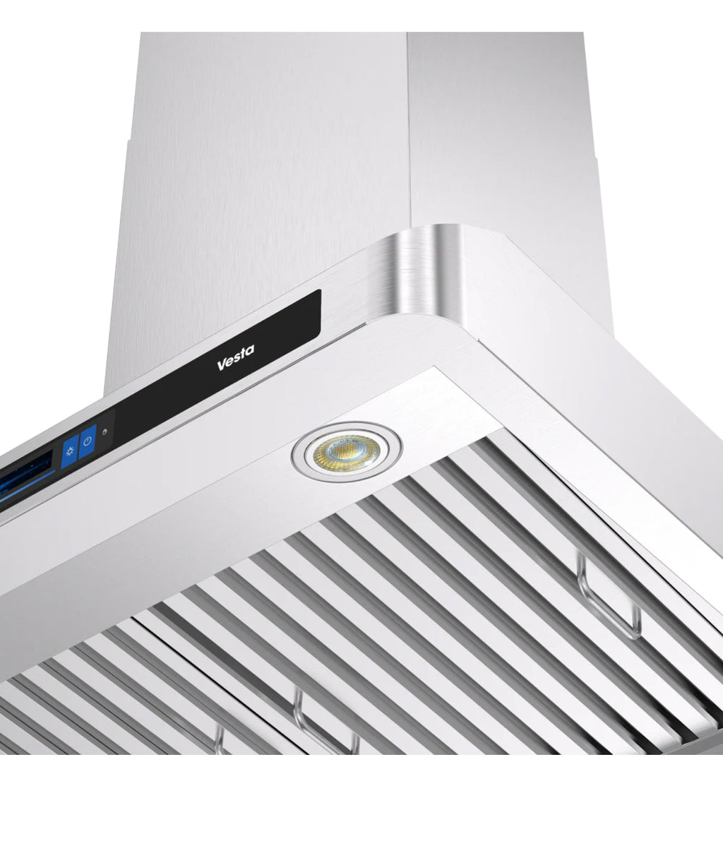 NEW - Vesta Munich 36” Silver DC Motor Range Hood (VRH-MUNICH-SS)