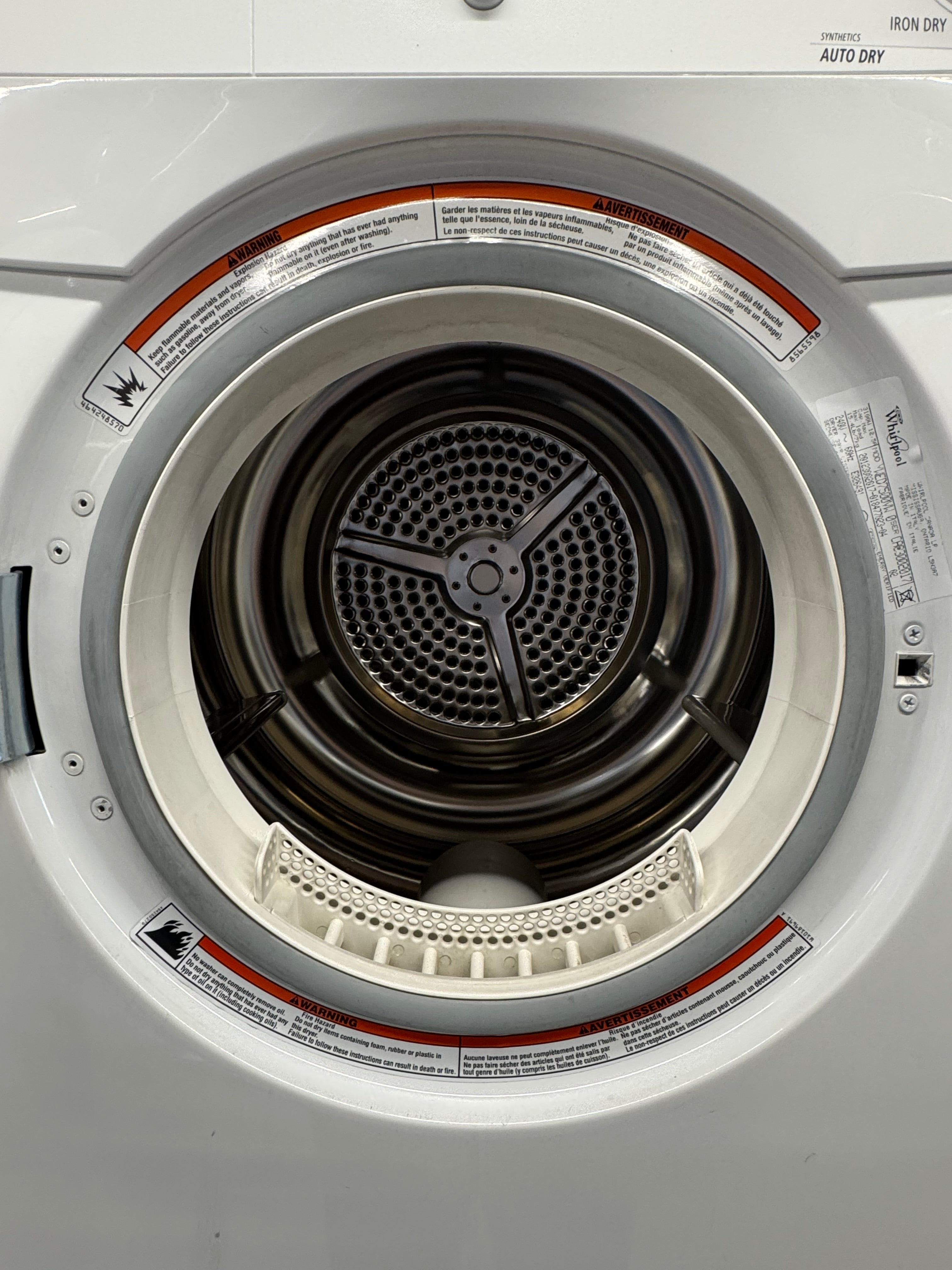 Whirlpool 24” Front Load Washer & Dryer Set (WFC7500VW2 & YWED7500VW)