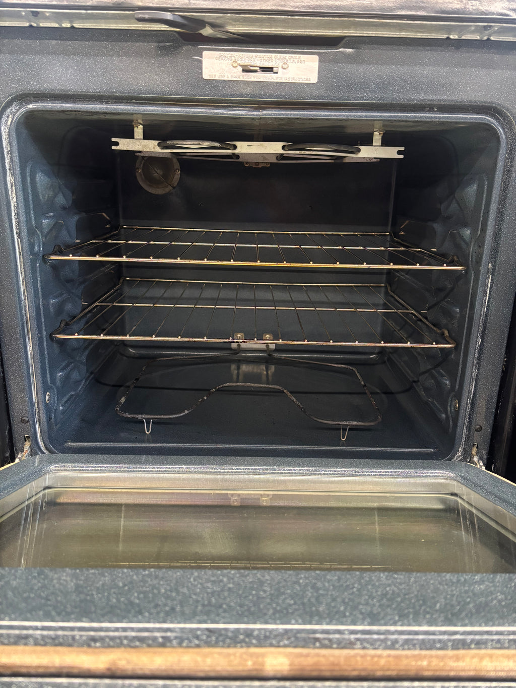 GE 30” Freestanding Glass Top Range - JCBP65SM2SS