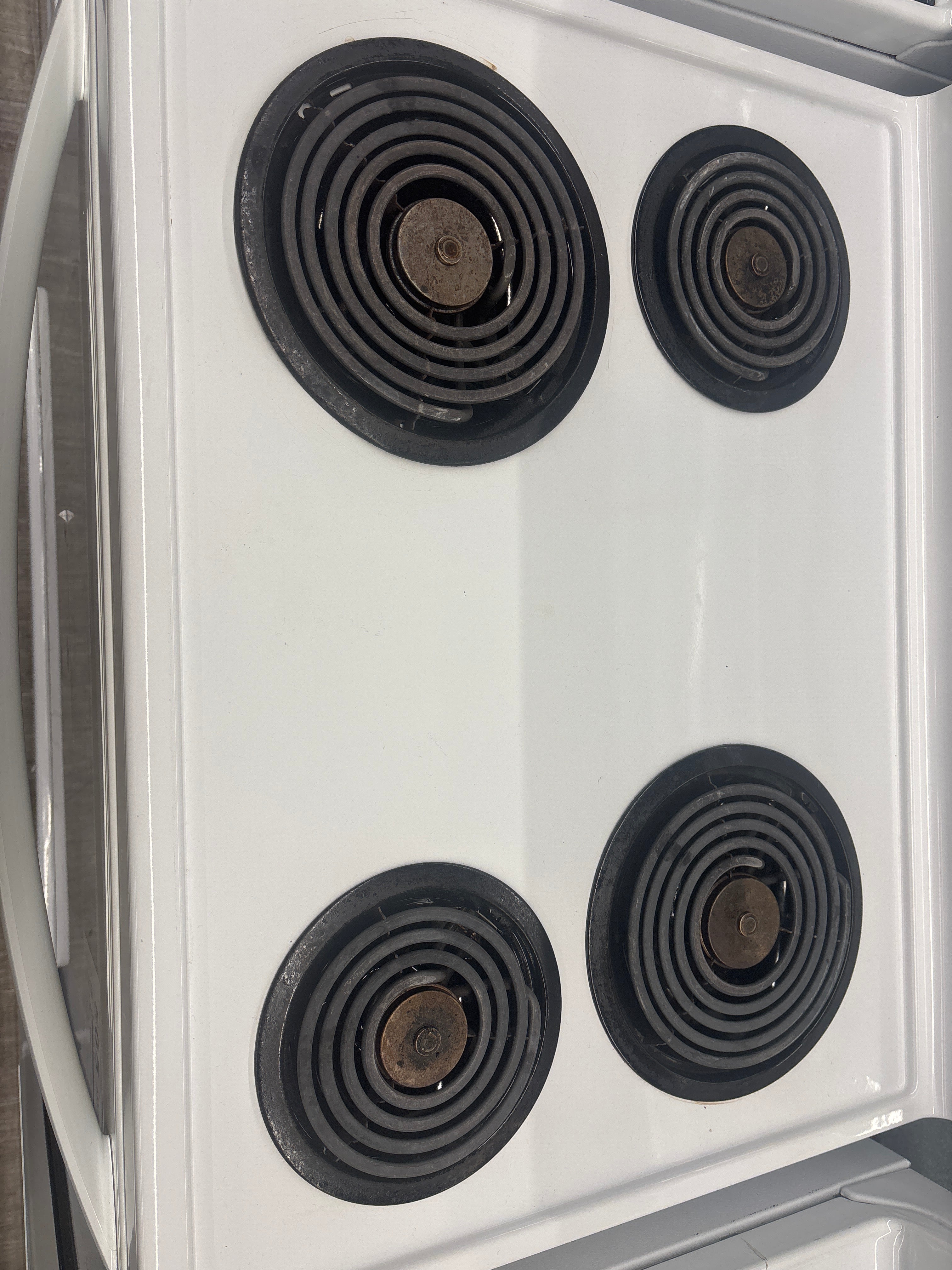 Frigidaire 30” Freestanding Coil Top Range - CFEF3016VWG