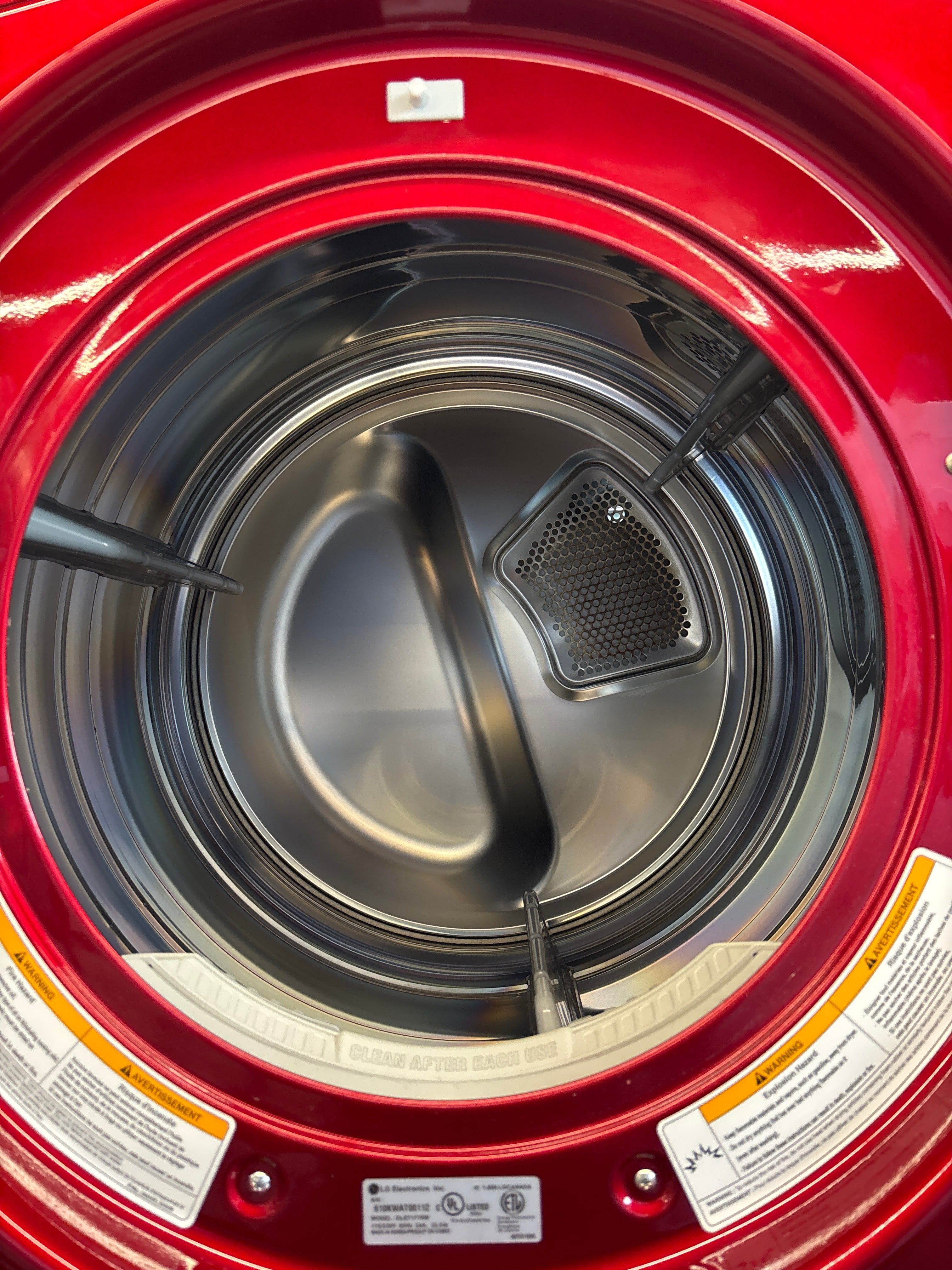 Used LG 27” Front Load Washer & Dryer Set - WM2150HR & DLE177RM