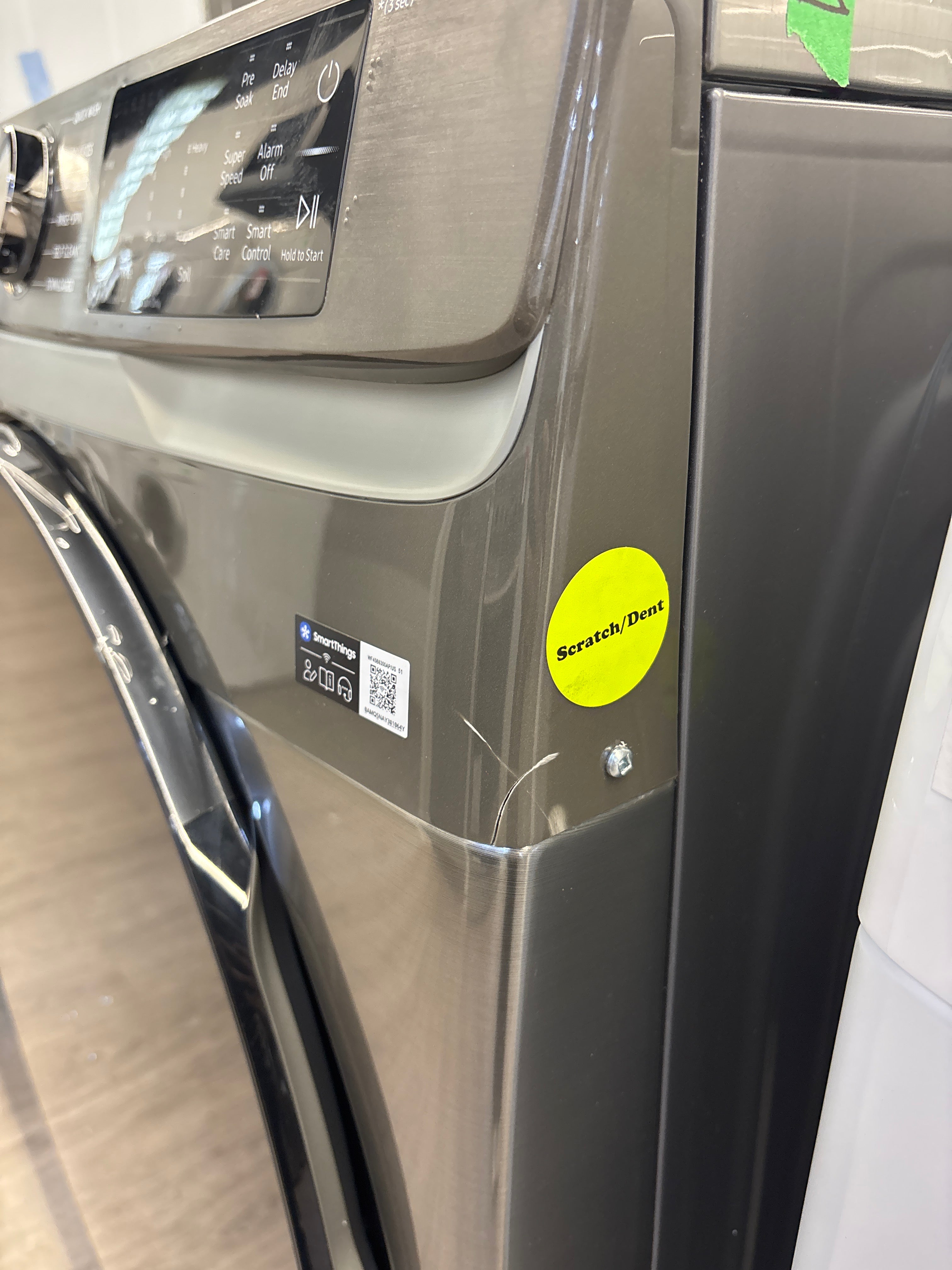 OPEN BOX - SAMSUNG 27” Front load washer - FW45B6300AP