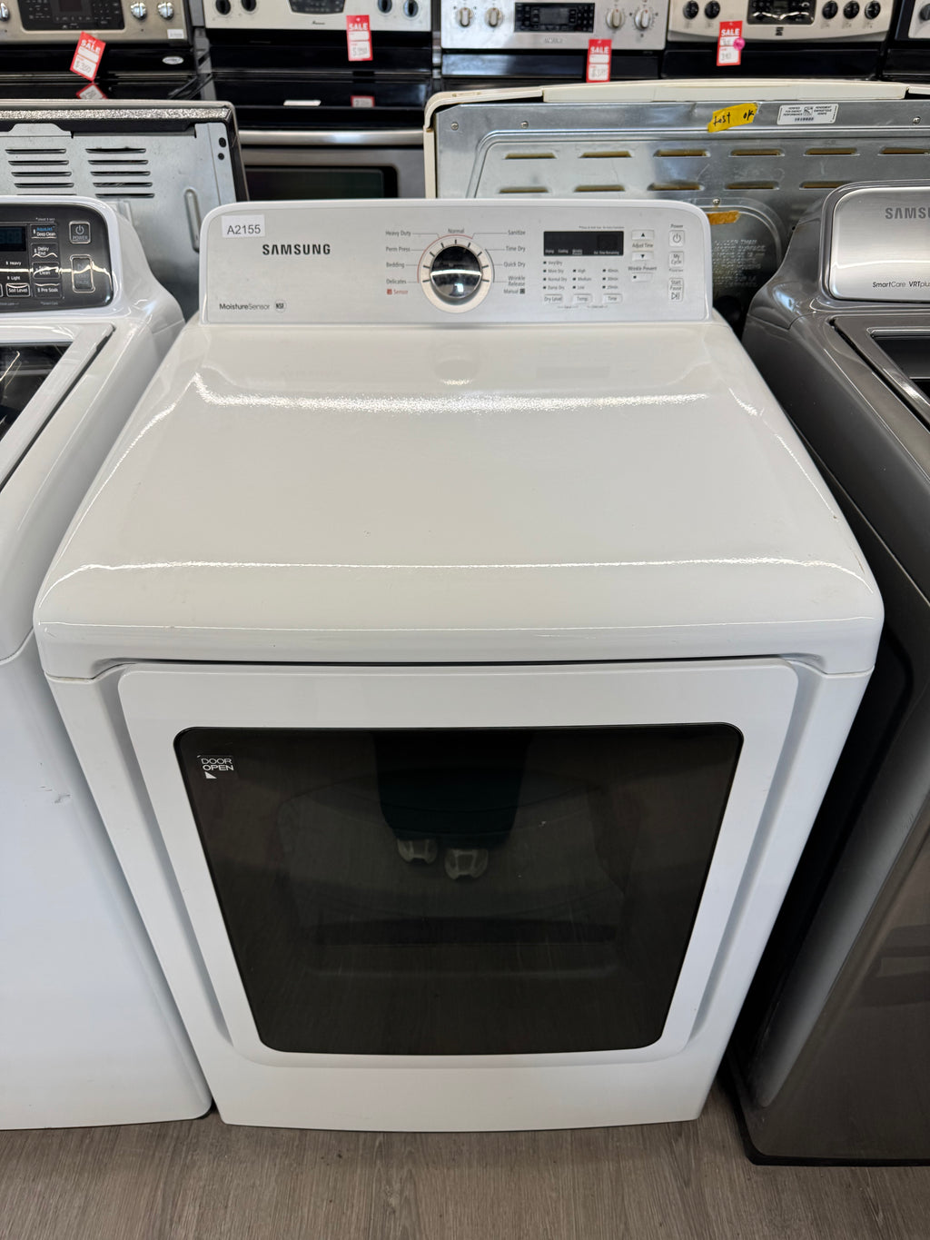 Samsung 27” Front Load Dryer -  DV422EWHDWR/AC