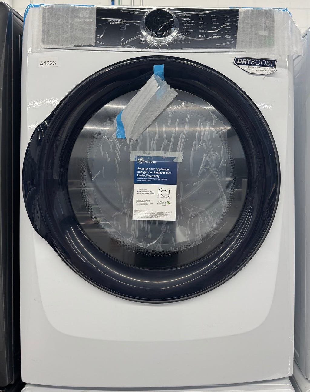 OPEN BOX - Electrolux 27” Front Load Dryer - ELFE762CBW0