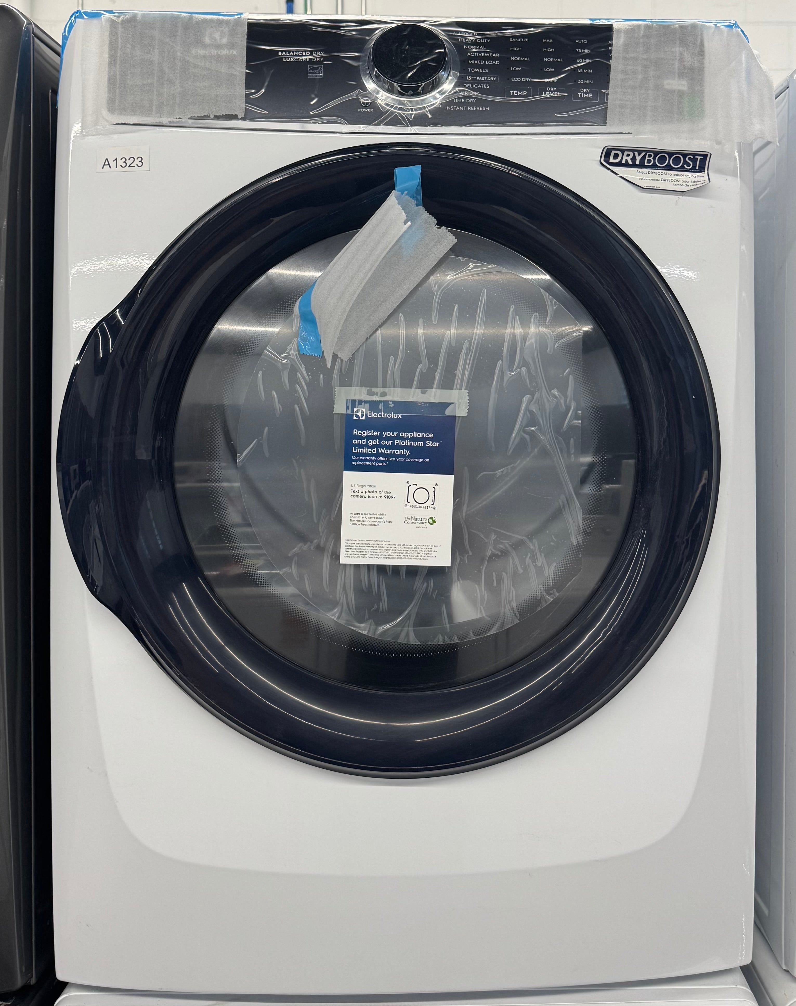 OPEN BOX - Electrolux 27” Front Load Dryer - ELFE762CBW0