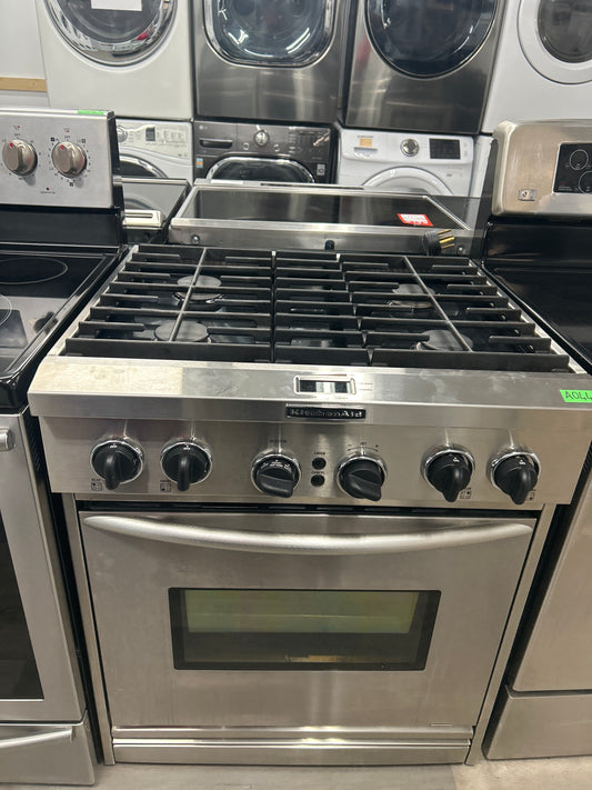 Kitchenaid 30 Inch Dual Fuel Range Gas