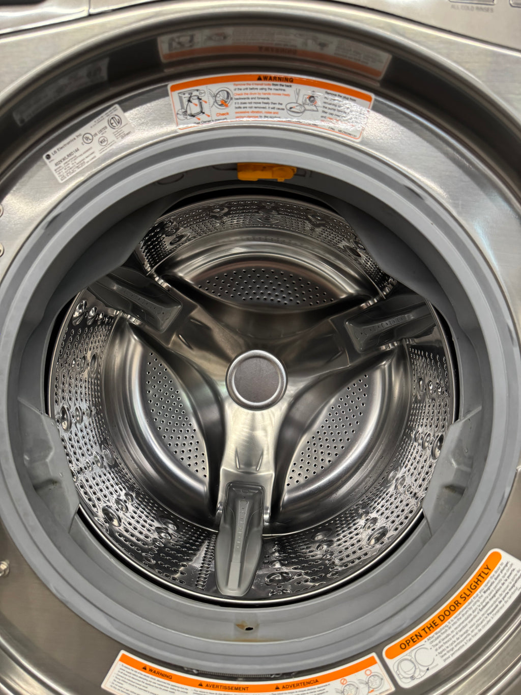 LG 27” Front Load Steam Washer & Dryer Set – WM3470HVA & DLEX3570V