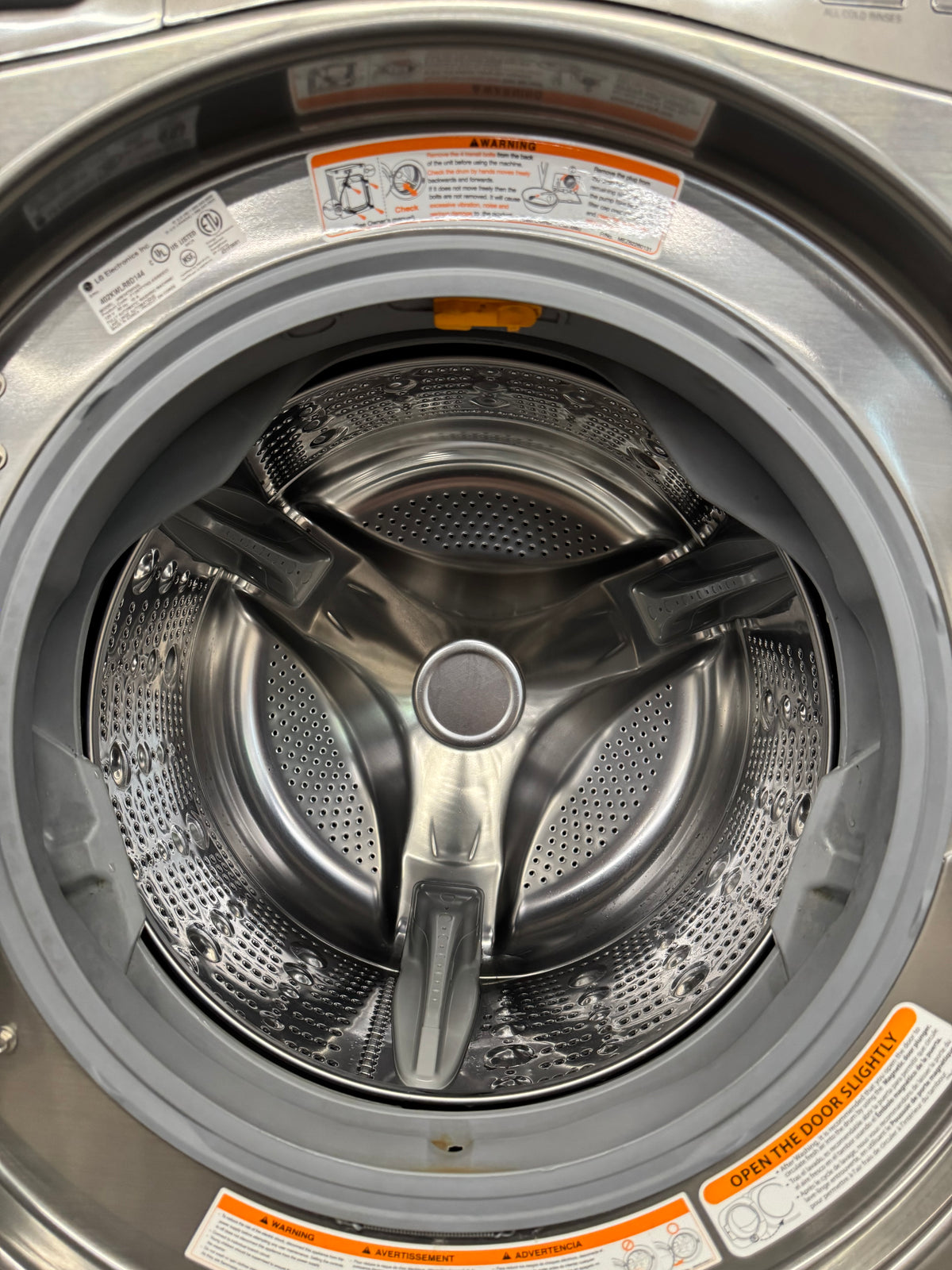 LG 27” Front Load Steam Washer & Dryer Set – WM3470HVA & DLEX3570V