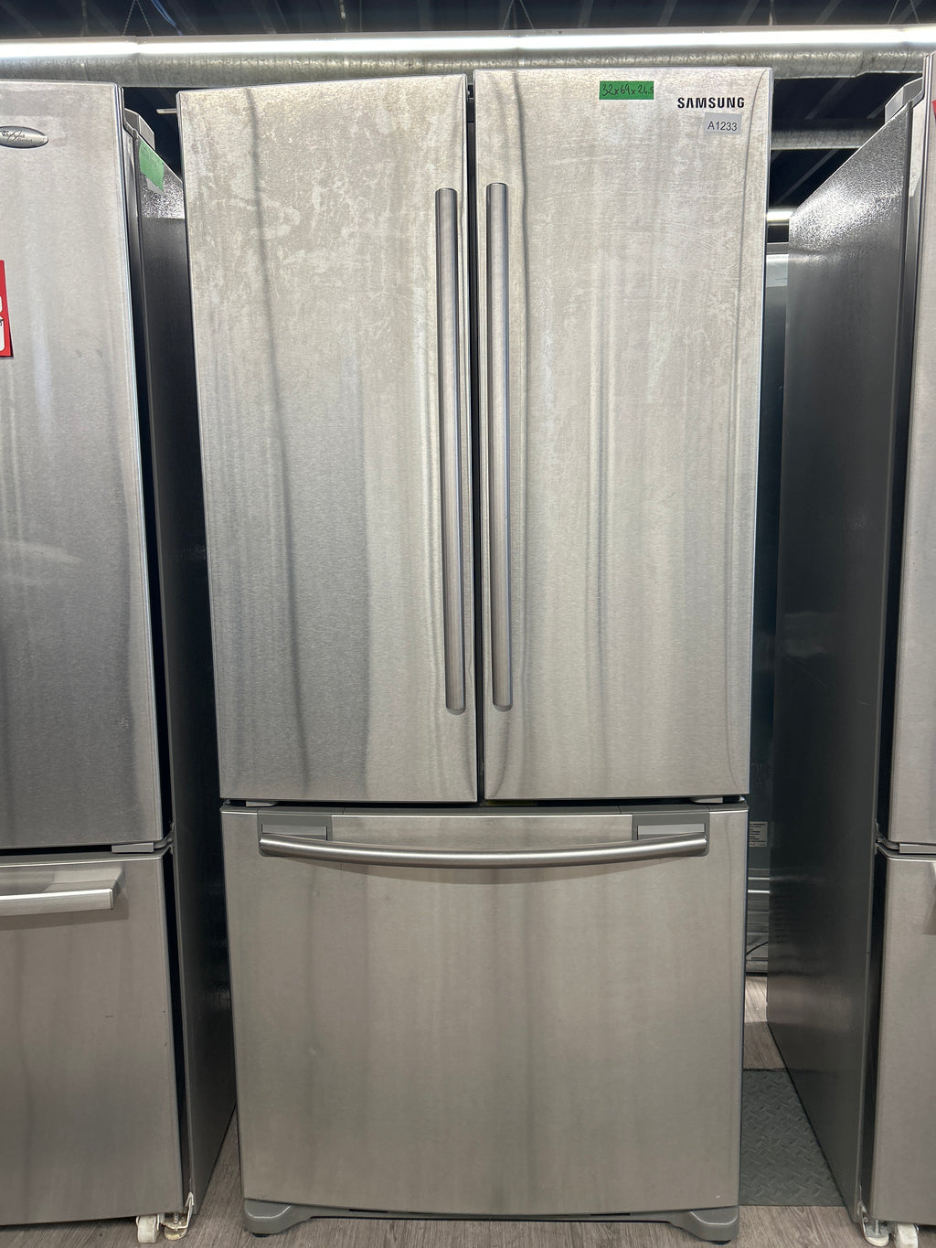 Samsung 32” French Door Refrigerator - RF197ACRS