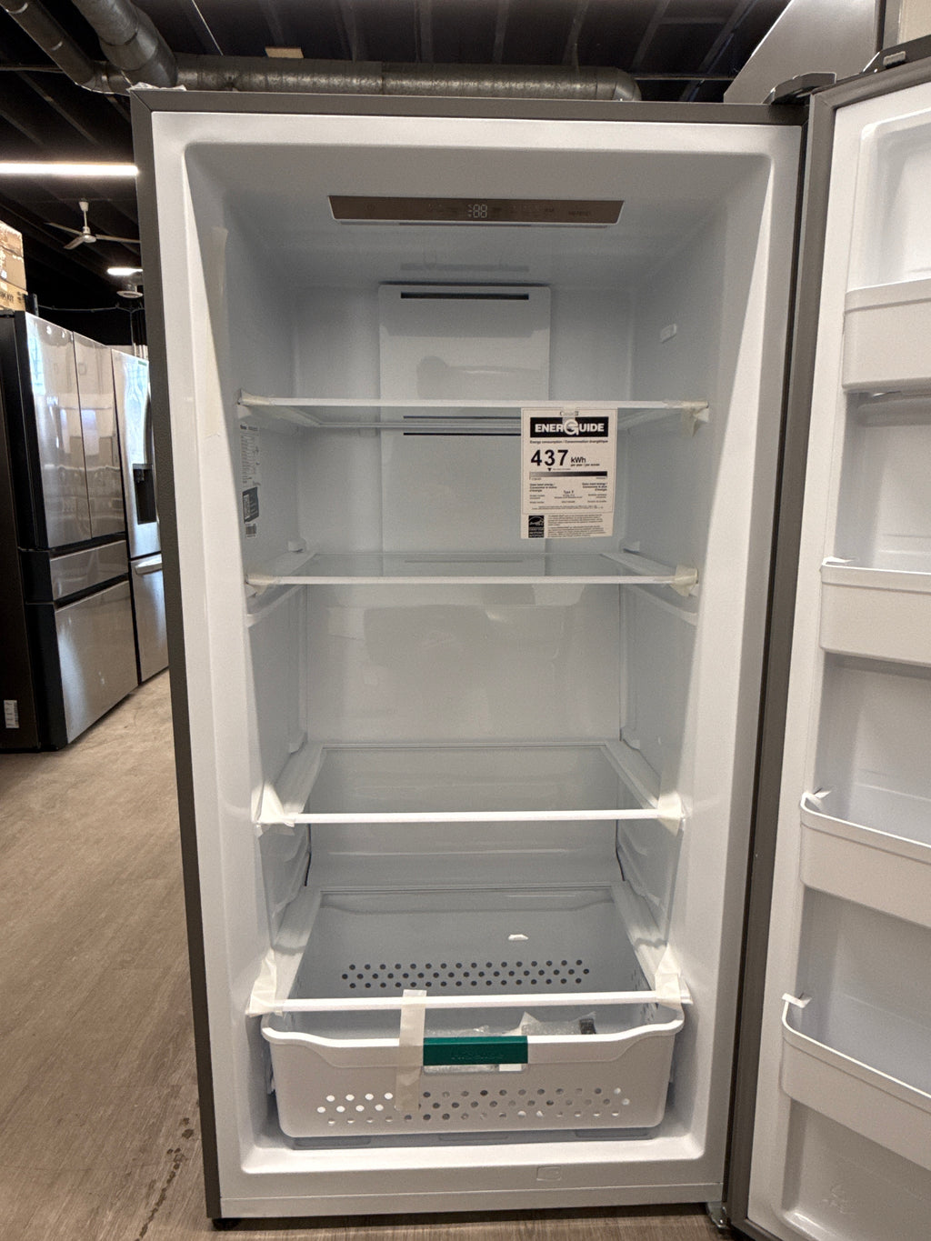 OPEN BOX - Hisense 33" Convertible Upright Fridge or Freezer - HFU171N1AVE