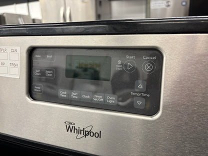 Whirlpool 30" Freestanding Glass Top Range - YWFE515S0ES1