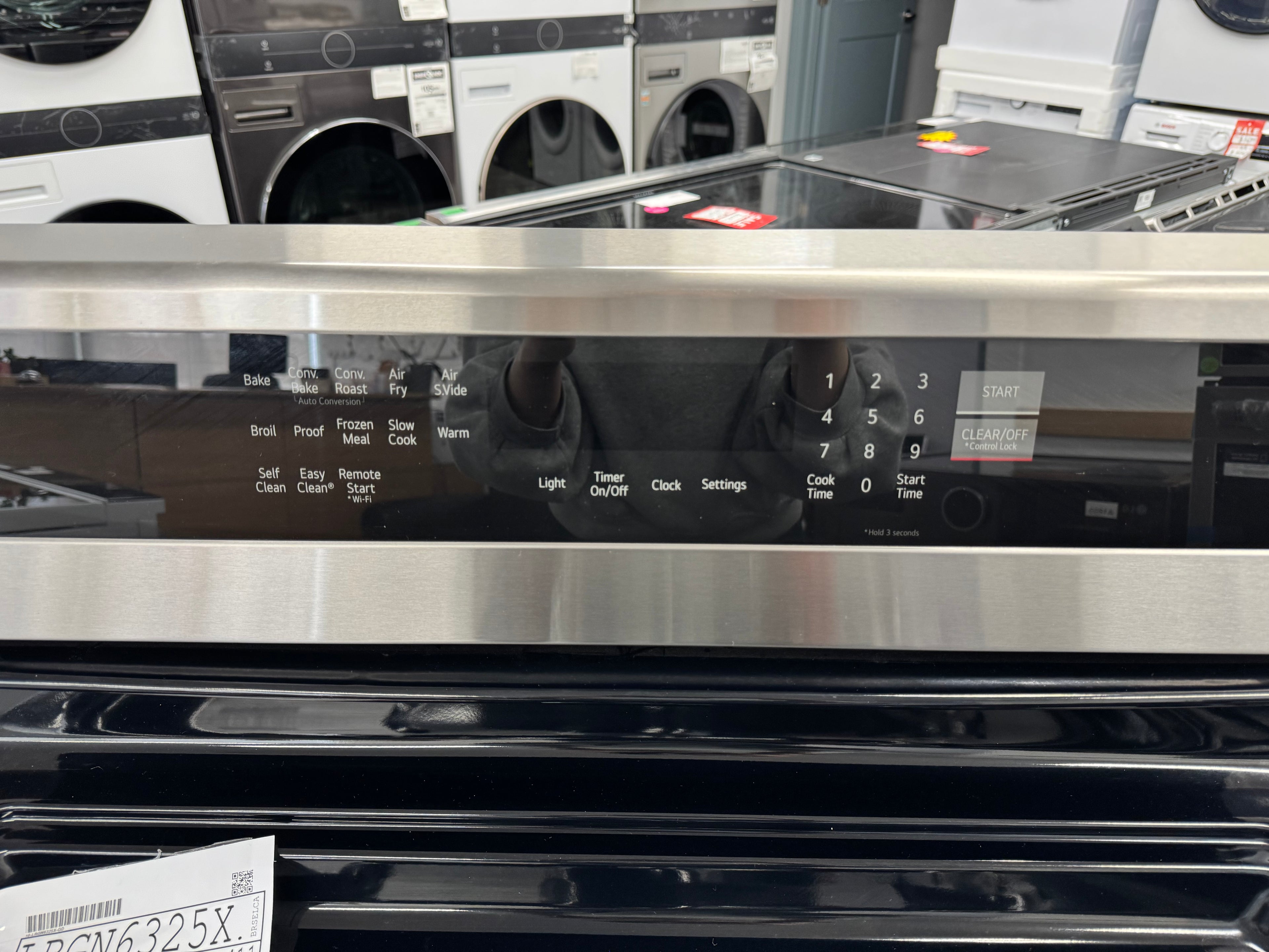 NEW LG 30” Freestanding Gas Range - LRGN6325X (1 YEAR MANUFACTURER WARRANTY)