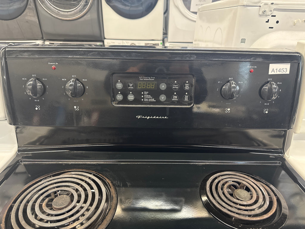 Frigidaire 30” Freestanding Coil Top Range - CFEF357BC2