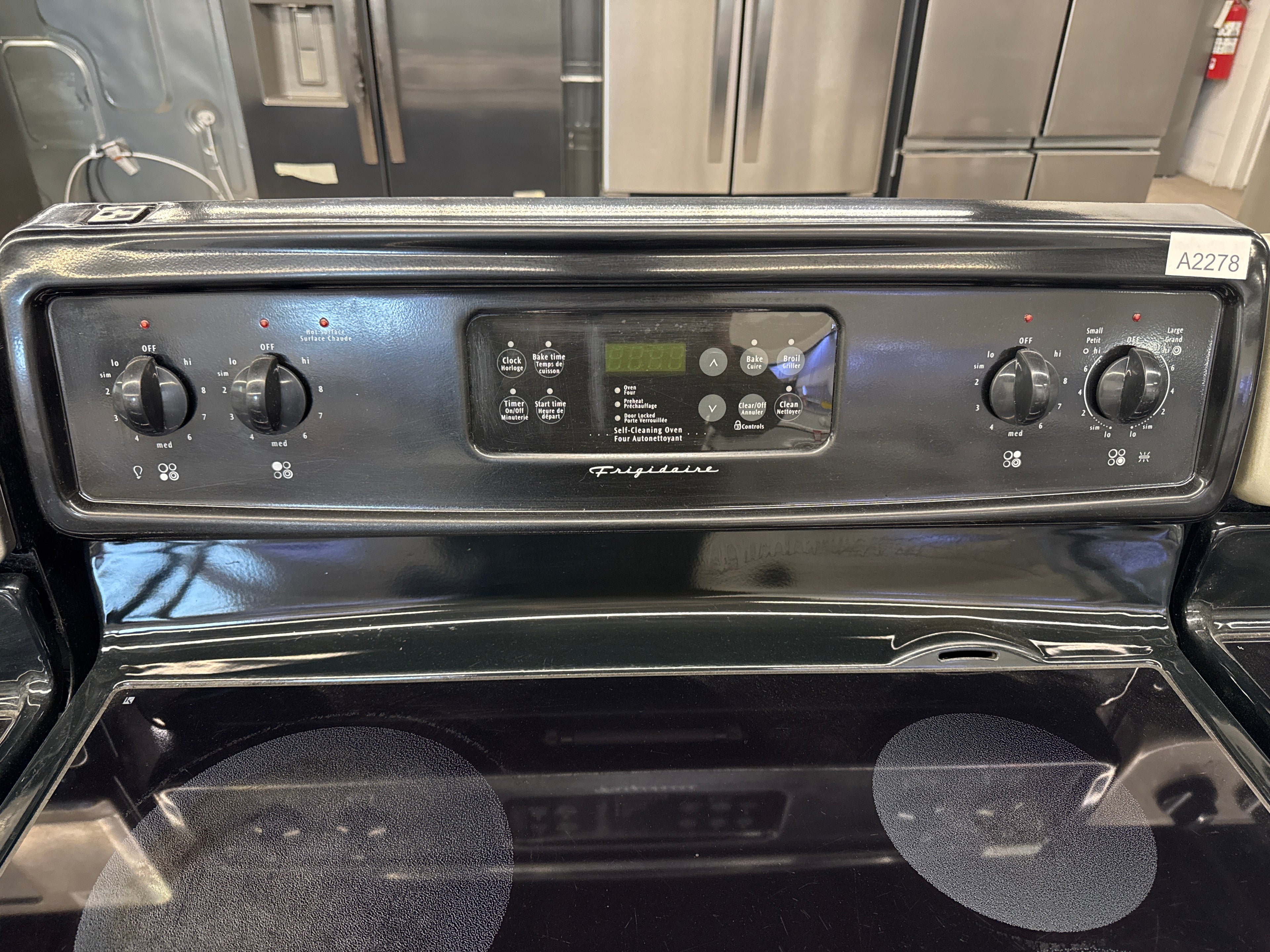 Frigidaire 30” Freestanding Glass Top Range - CFEF372EB4