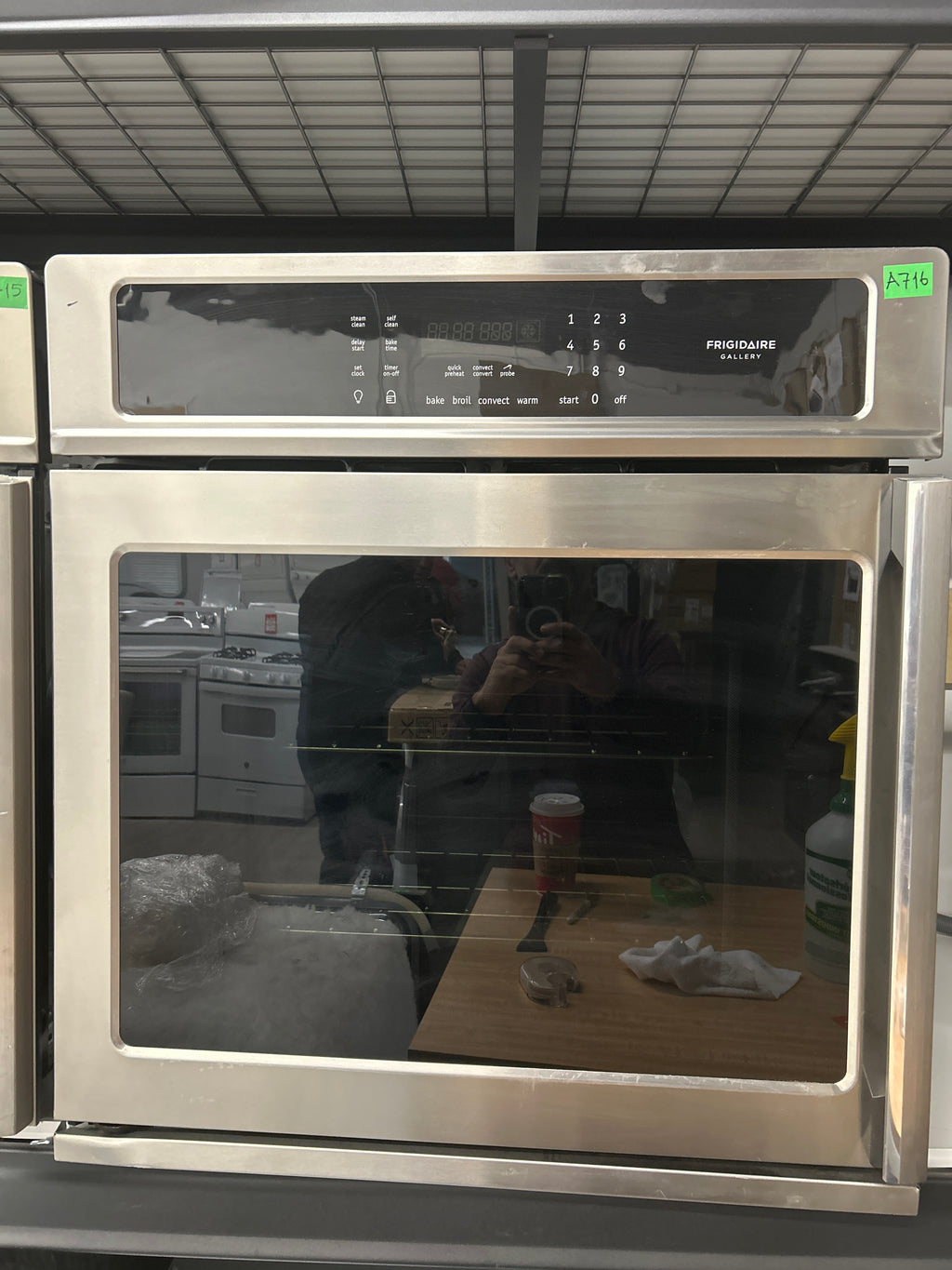 OPEN BOX Frigidaire 27" Built-in Single Electric Wall Oven-FGEW276SPFH