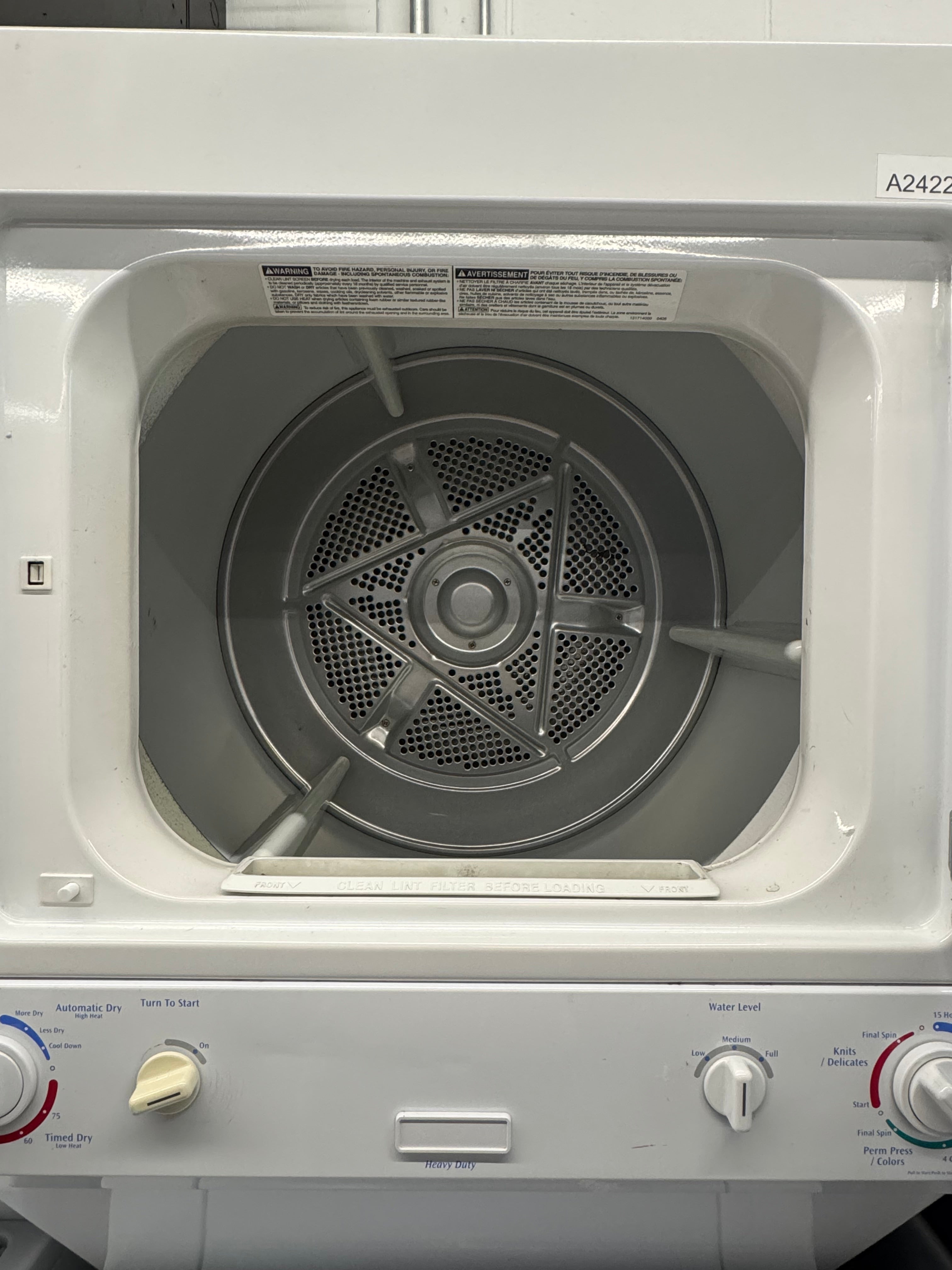 Frigidaire 27” Laundry Unit - MEX731CFS0