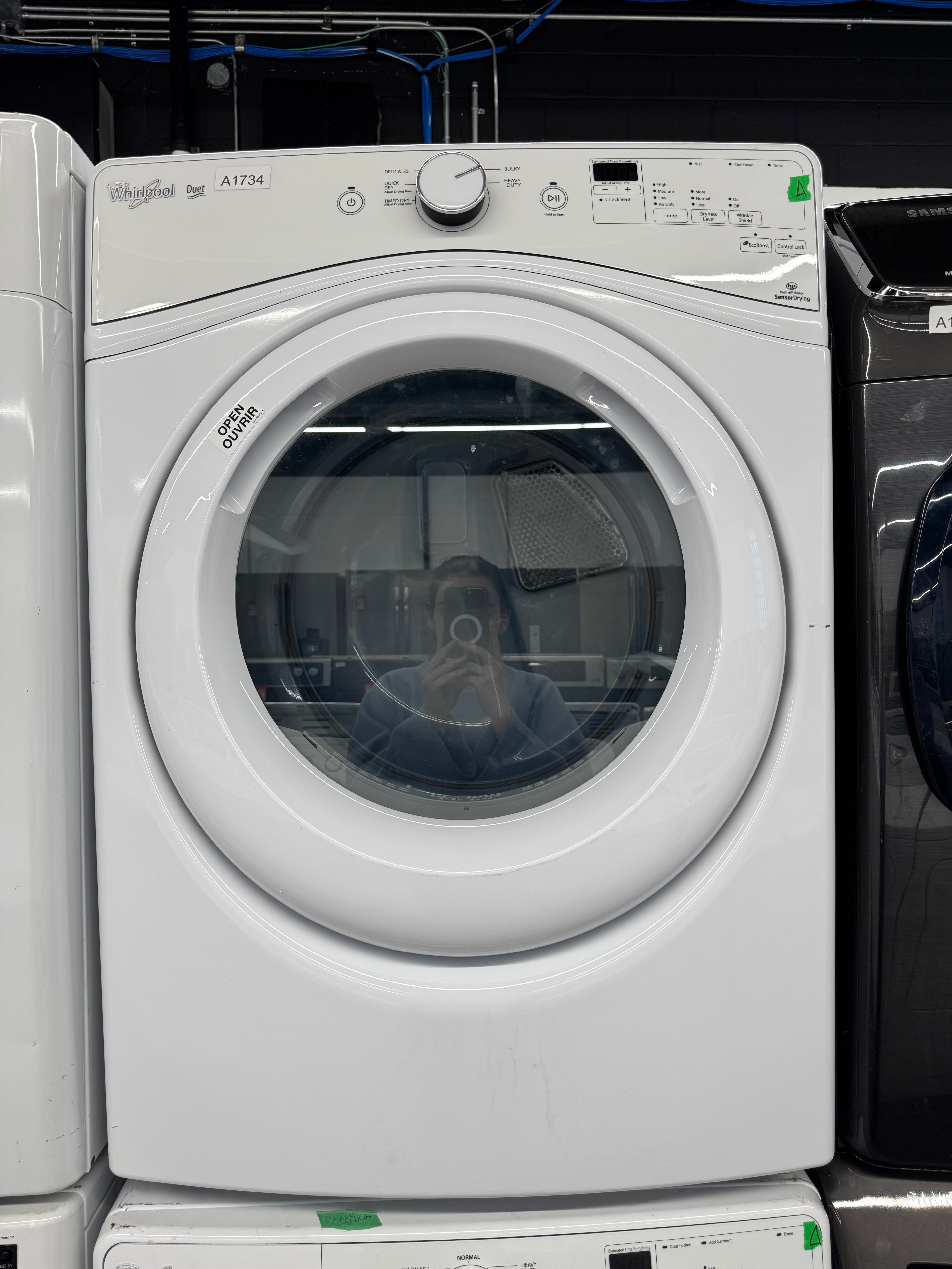 Whirlpool 27” Front Load Washer & Dryer Set - YWED72HEDW1