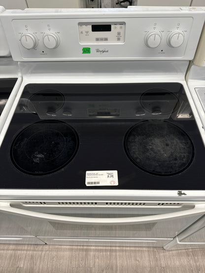 Cuisinière autoportante avec dessus de verre Whirlpool de 30 po - YWFE510S0AW0