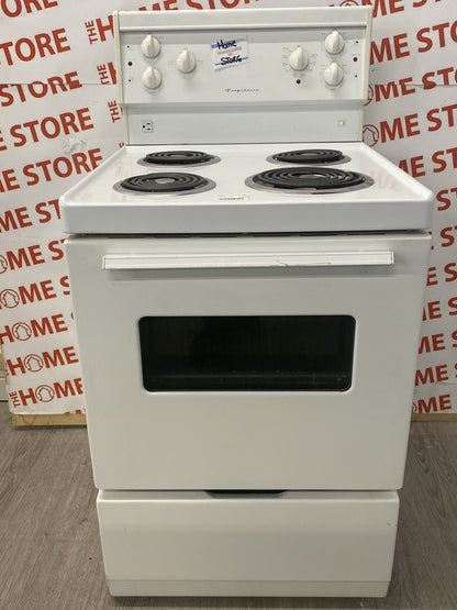 Frigidaire 24" White Coil Top Range