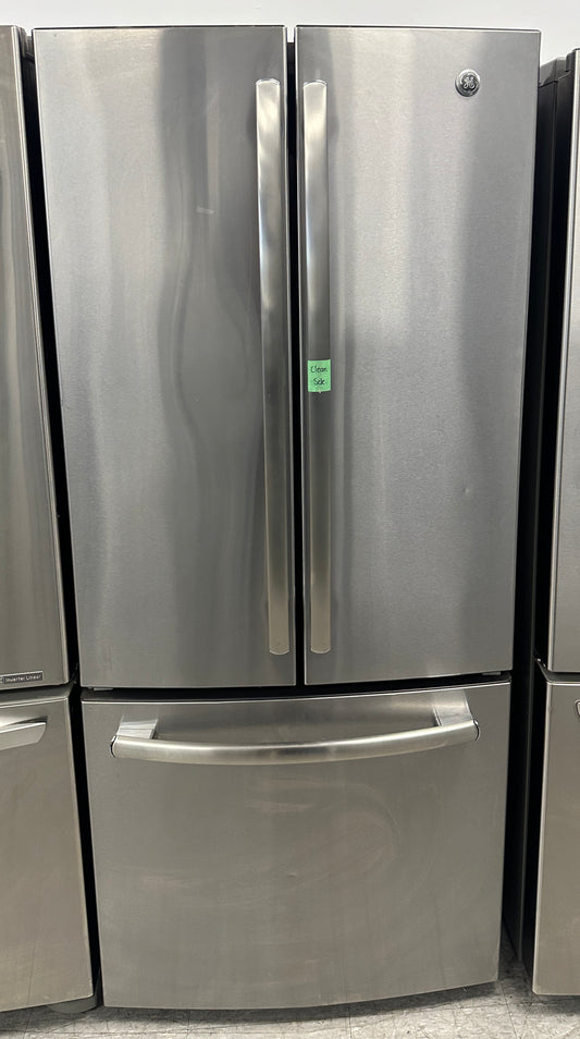 GE 30" French Door Fridge- GNE21DSKAKSS