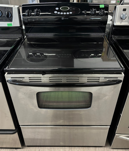 Maytag 30” Freestanding Glass Top Range - MER5751ACS