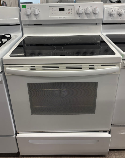 Frigidaire 30” Freestanding Glass Top Range - CFEF3054UWM