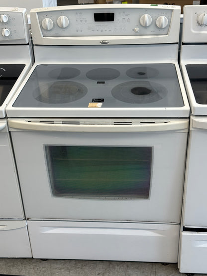 Whirlpool 30" Glass Top Range- 6ERC4310PO